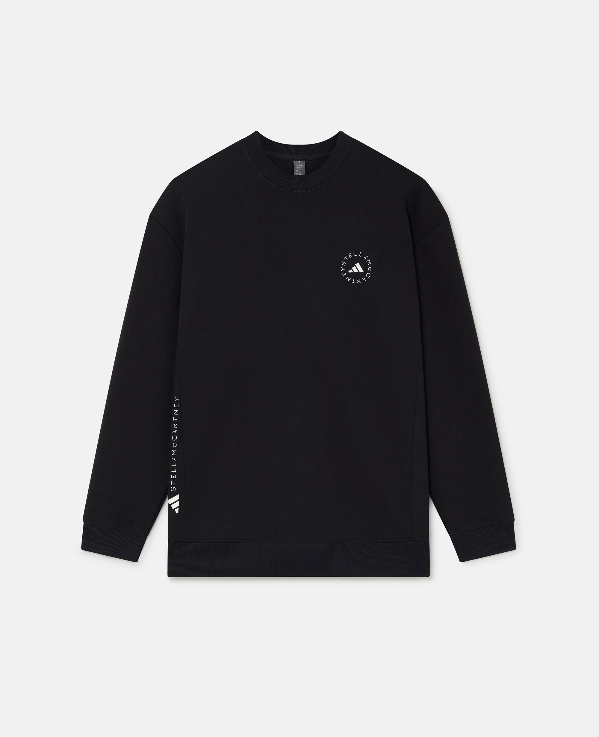Women Black Logo Oversized Sweatshirt | Stella McCartney CO
