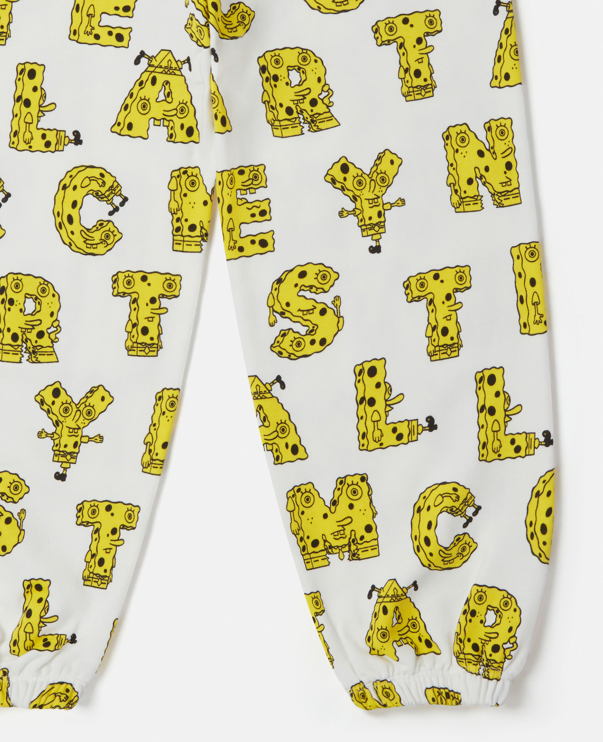 SpongeBob Graphic Joggers-Cream-large SpongeBob Graphic Joggers-Cream-large image number 3