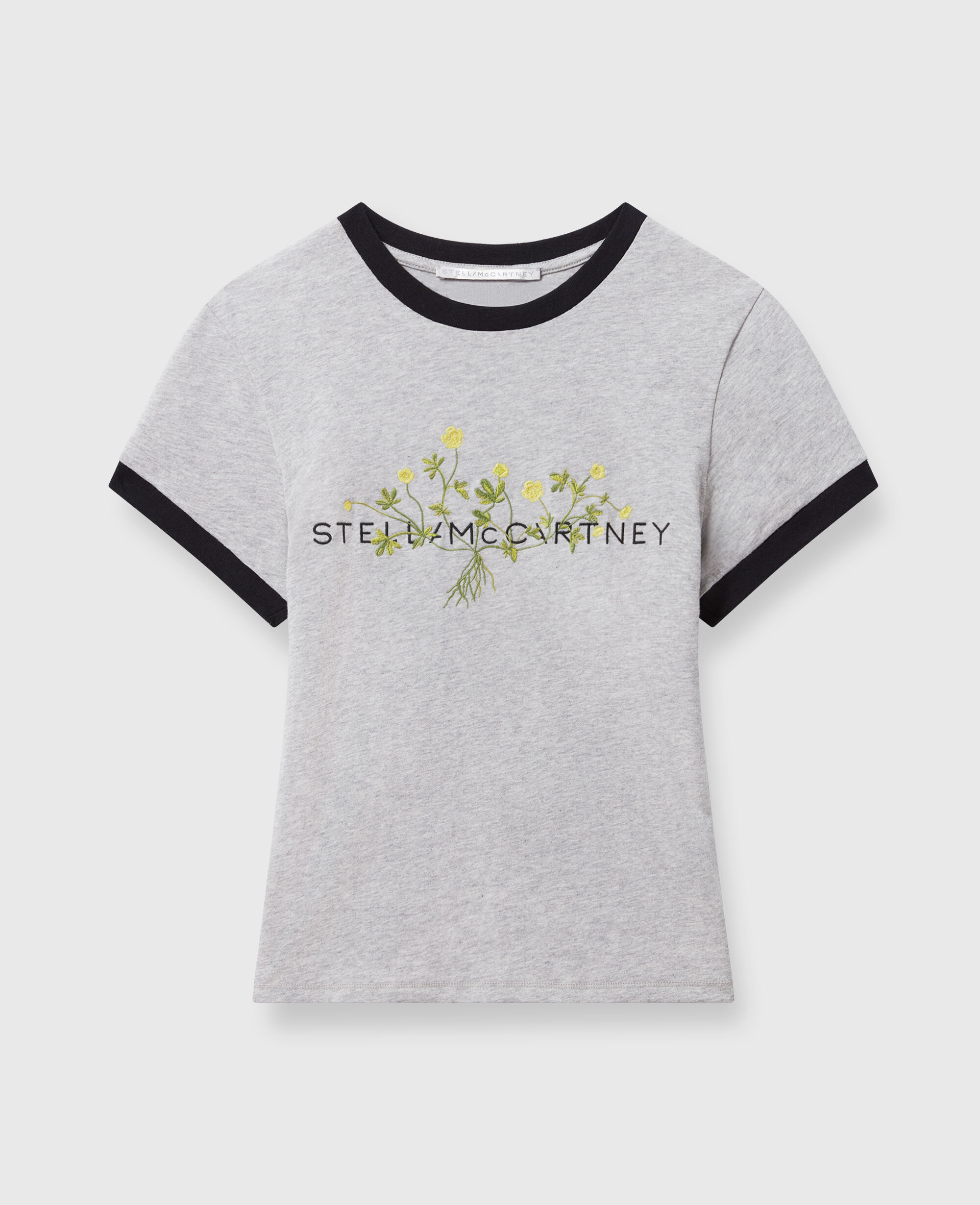【Stella McCartney】花柄ロゴプリントTシャツ Stella McCartney 全品5%OFFクーポン☆31日迄☆ステラ