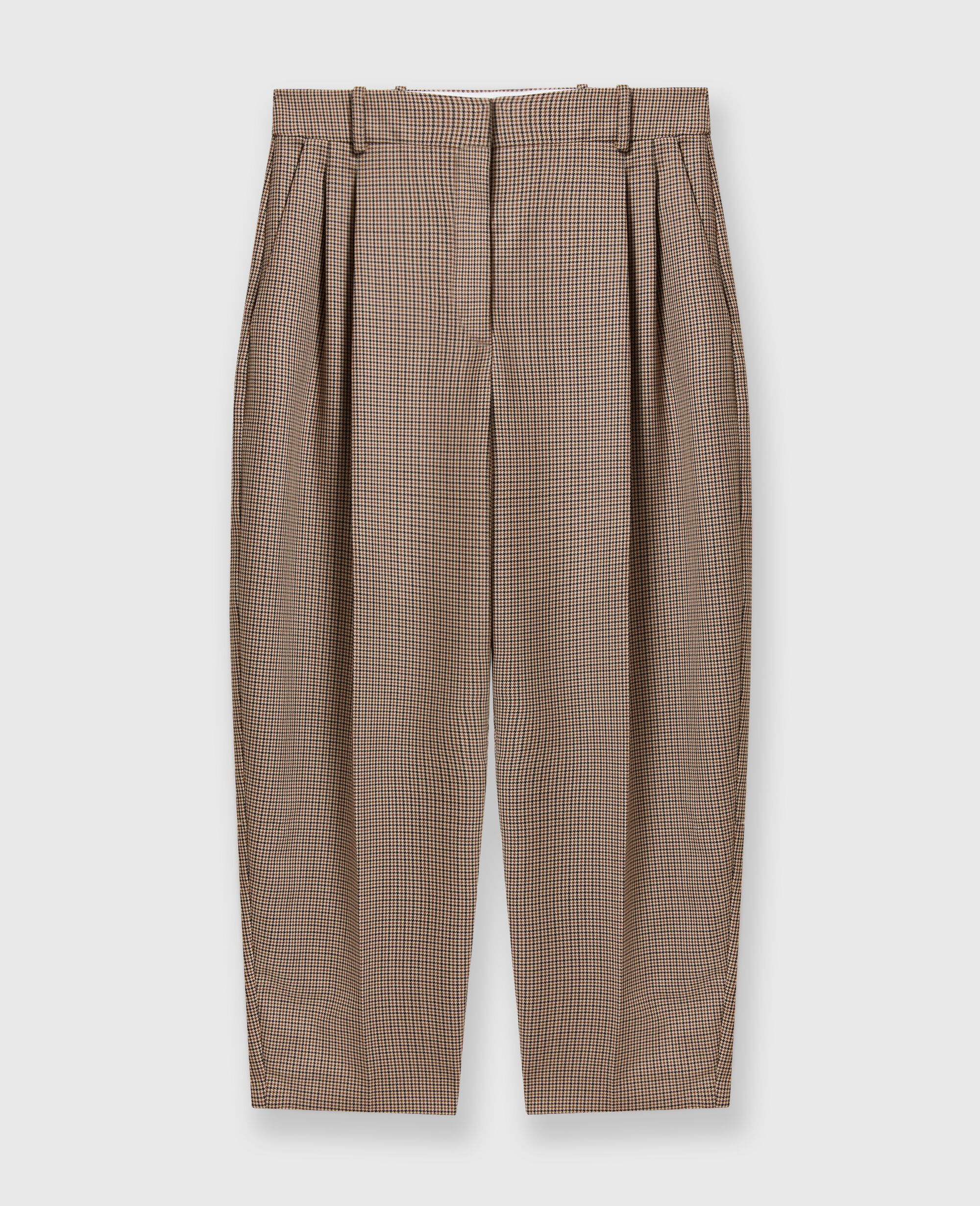 Wool pleated trousers 2025