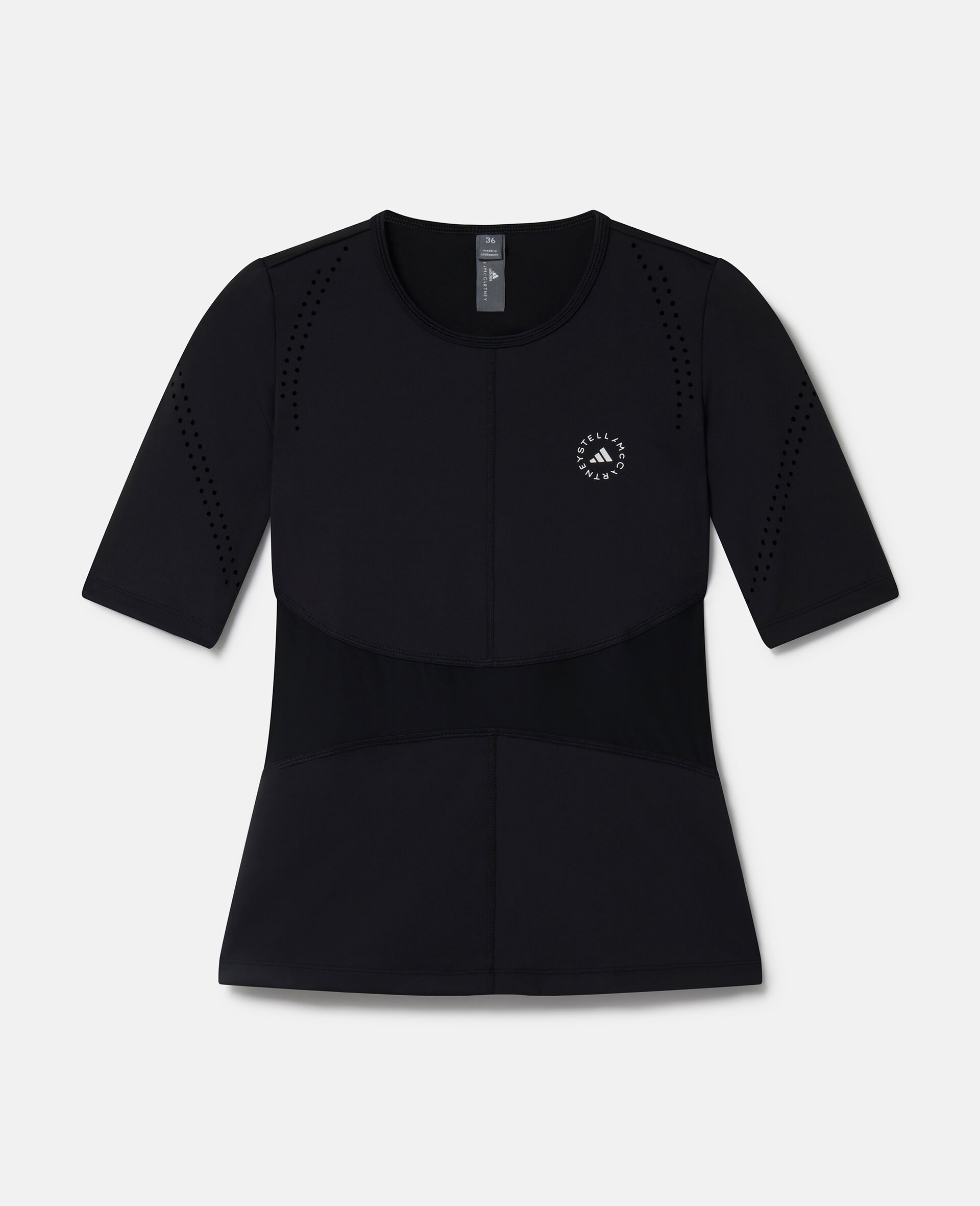 TruePurpose Training Short Sleeve Top-Black-medium