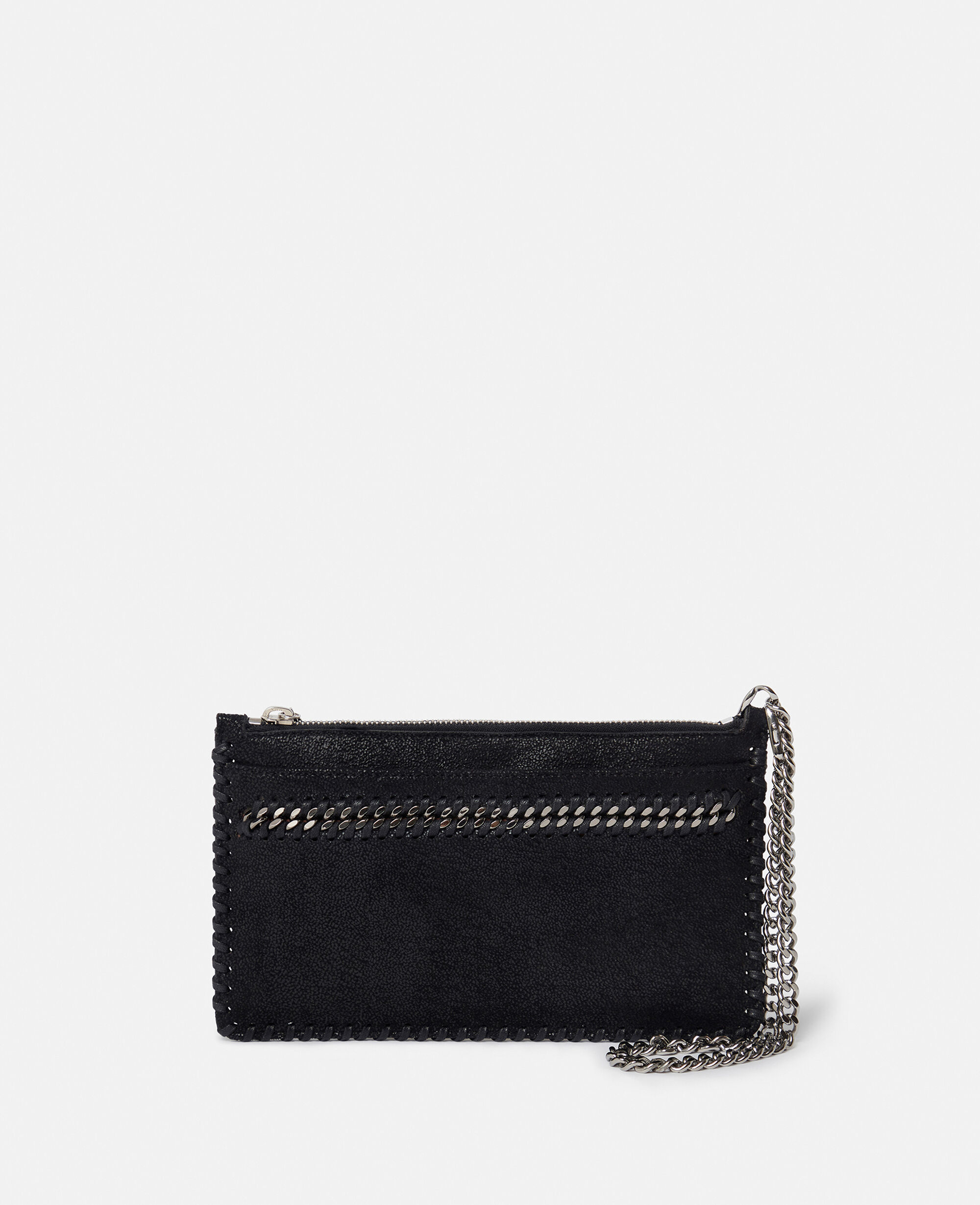 Women Pitch black Falabella Wrist Pouch Stella McCartney CA