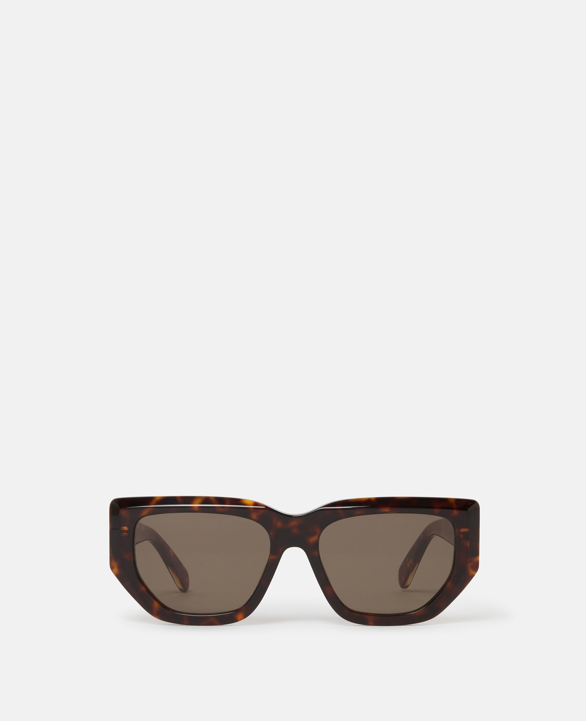 Logo Cat‐Eye Sunglasses-Black-large image number 0