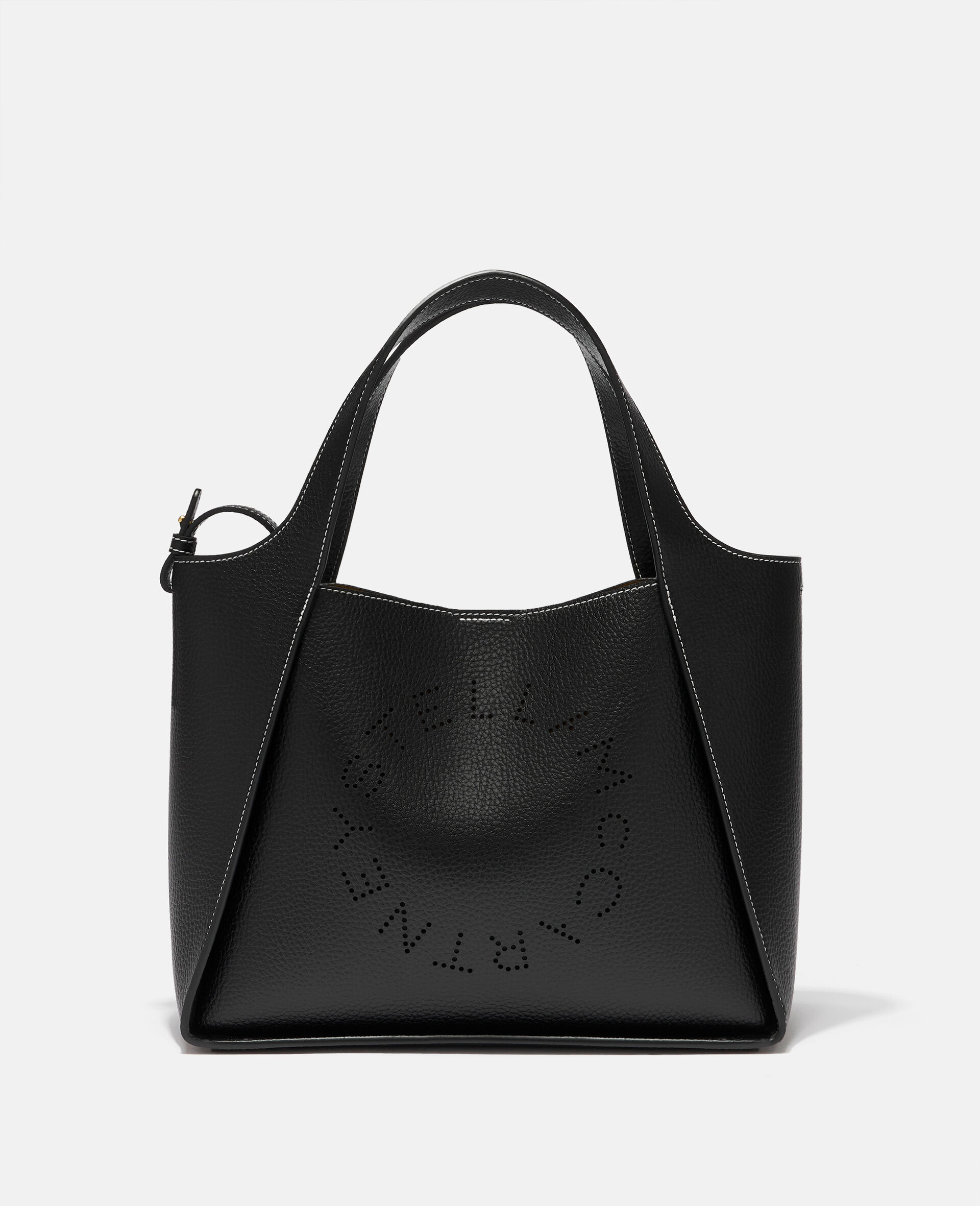Logo Grainy Alter Mat Crossbody Bag-Black-medium