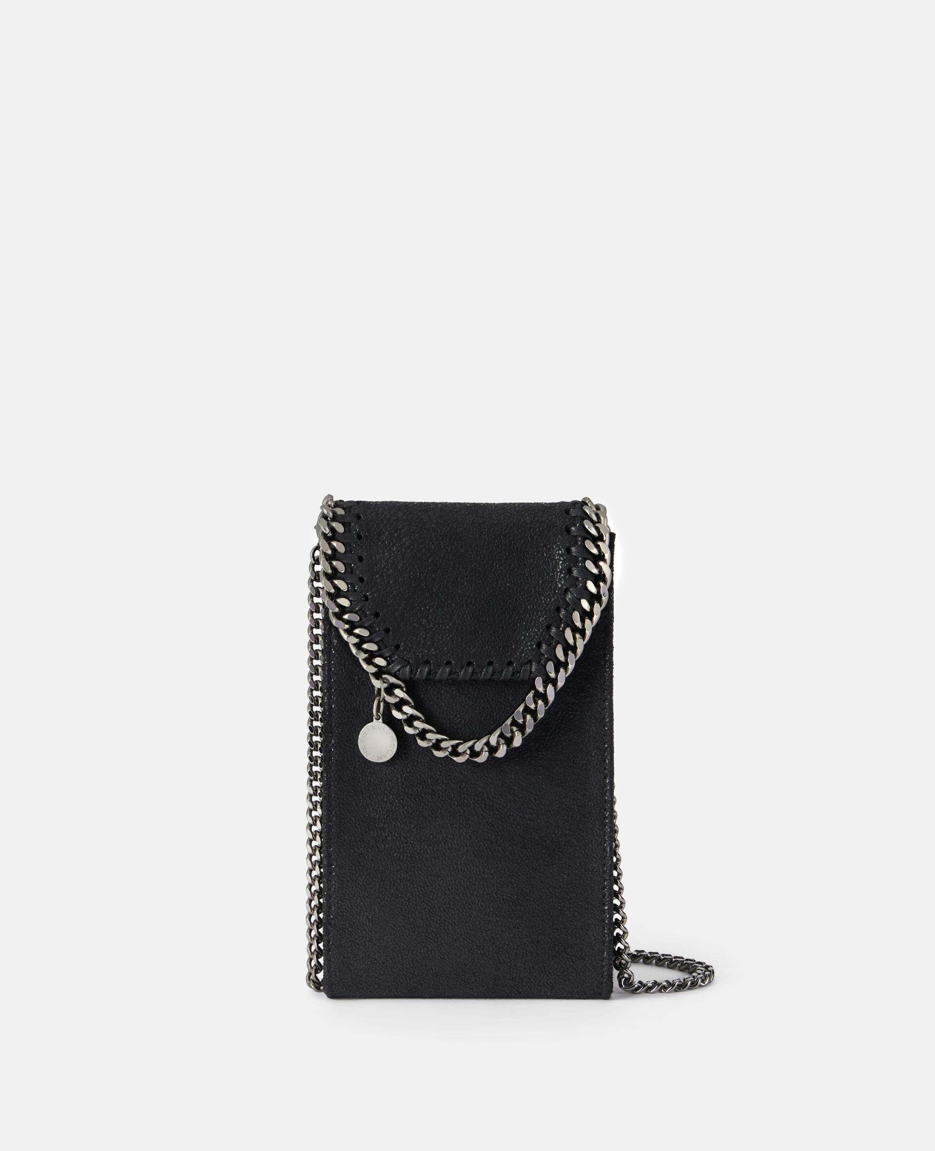 Falabella Crossbody Phone Pouch-Black-large image number 0