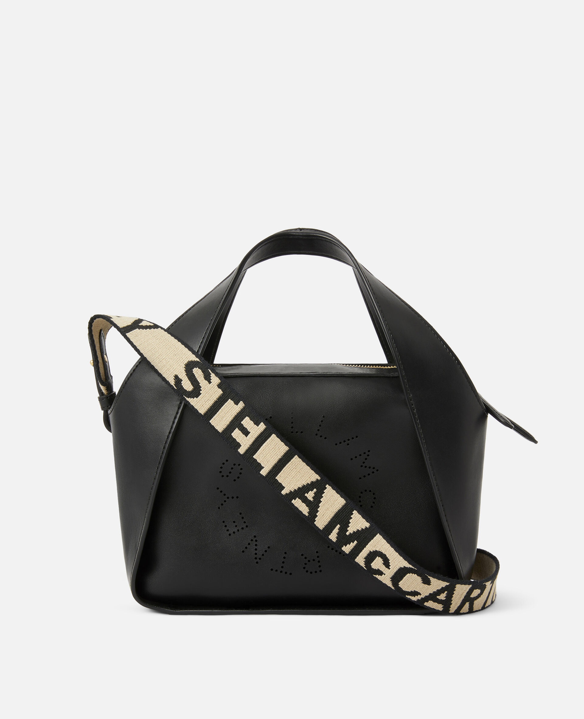 Stella Logo Crossbody Bag -Black-large Stella Logo Crossbody Bag -Black-large image number 1