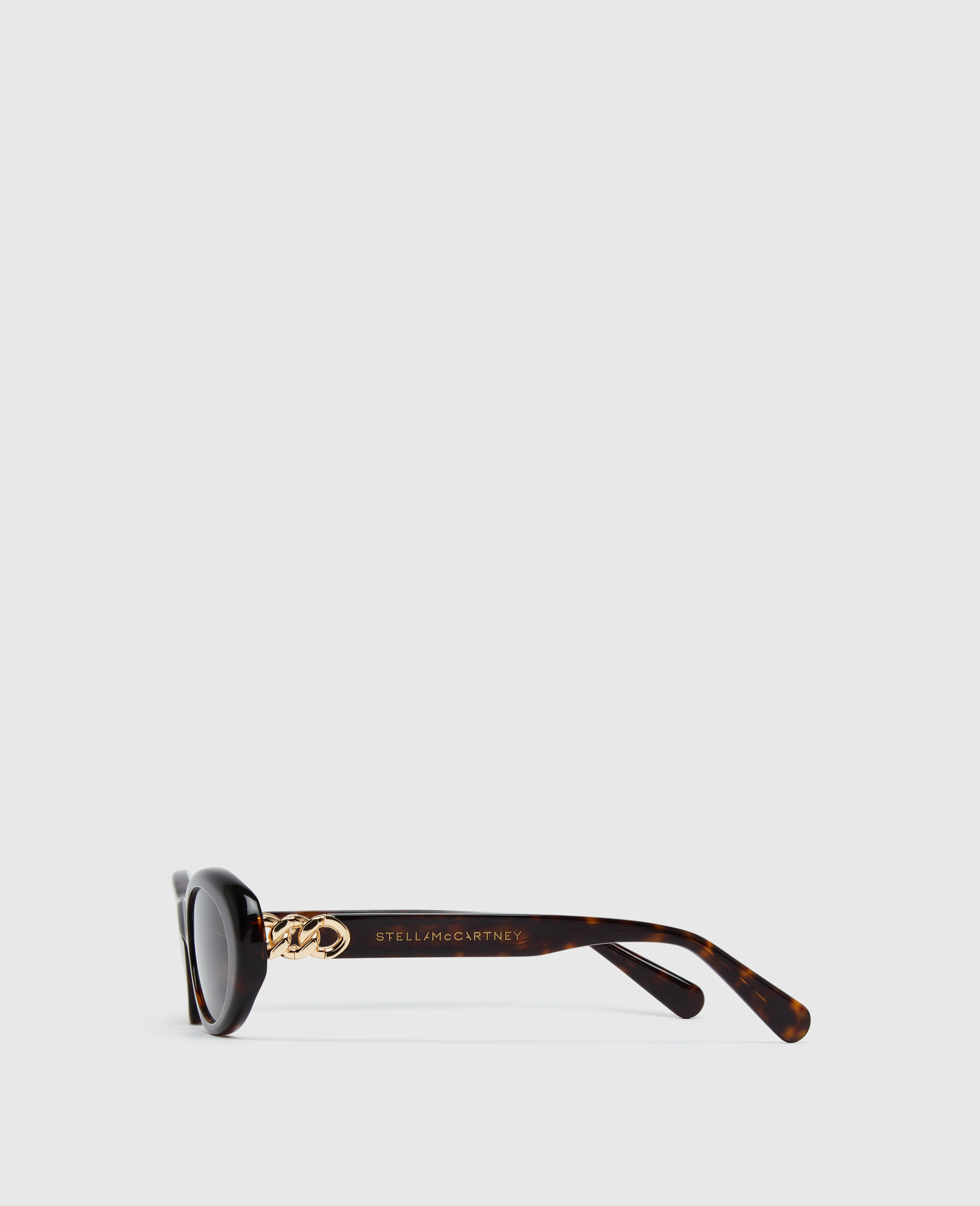 Logo Oval Sunglasses-黑色-large image number 2