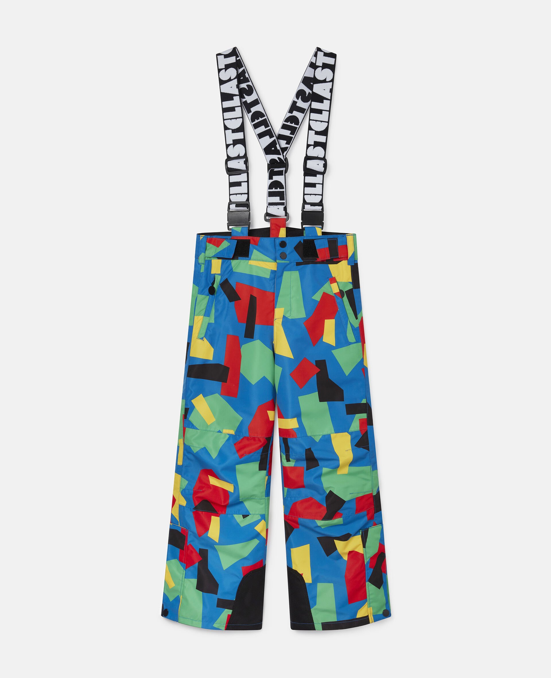 Colourblock Ski Trousers-Multicolour-large image number 0