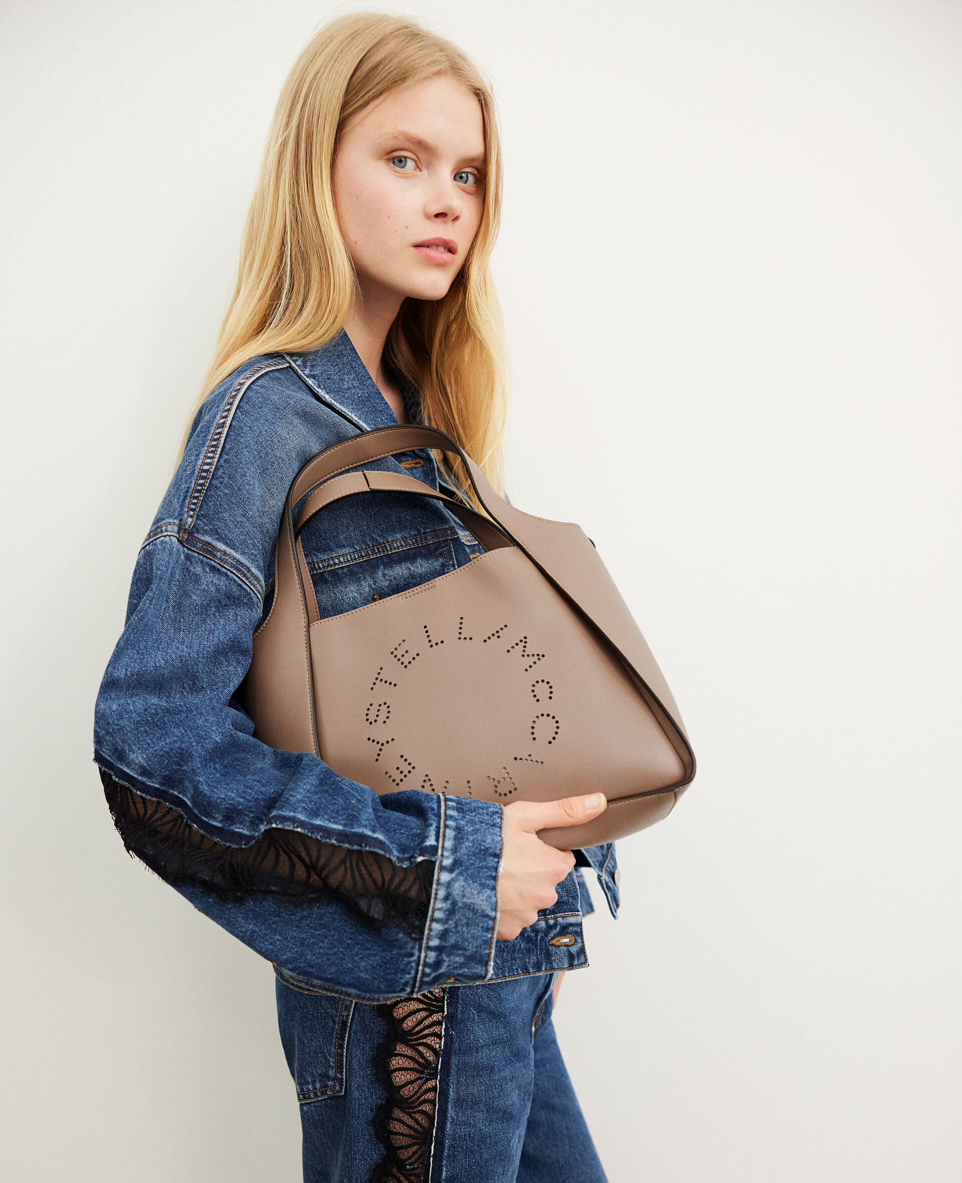Women Moss Logo Crossbody Tote Bag | Stella McCartney US