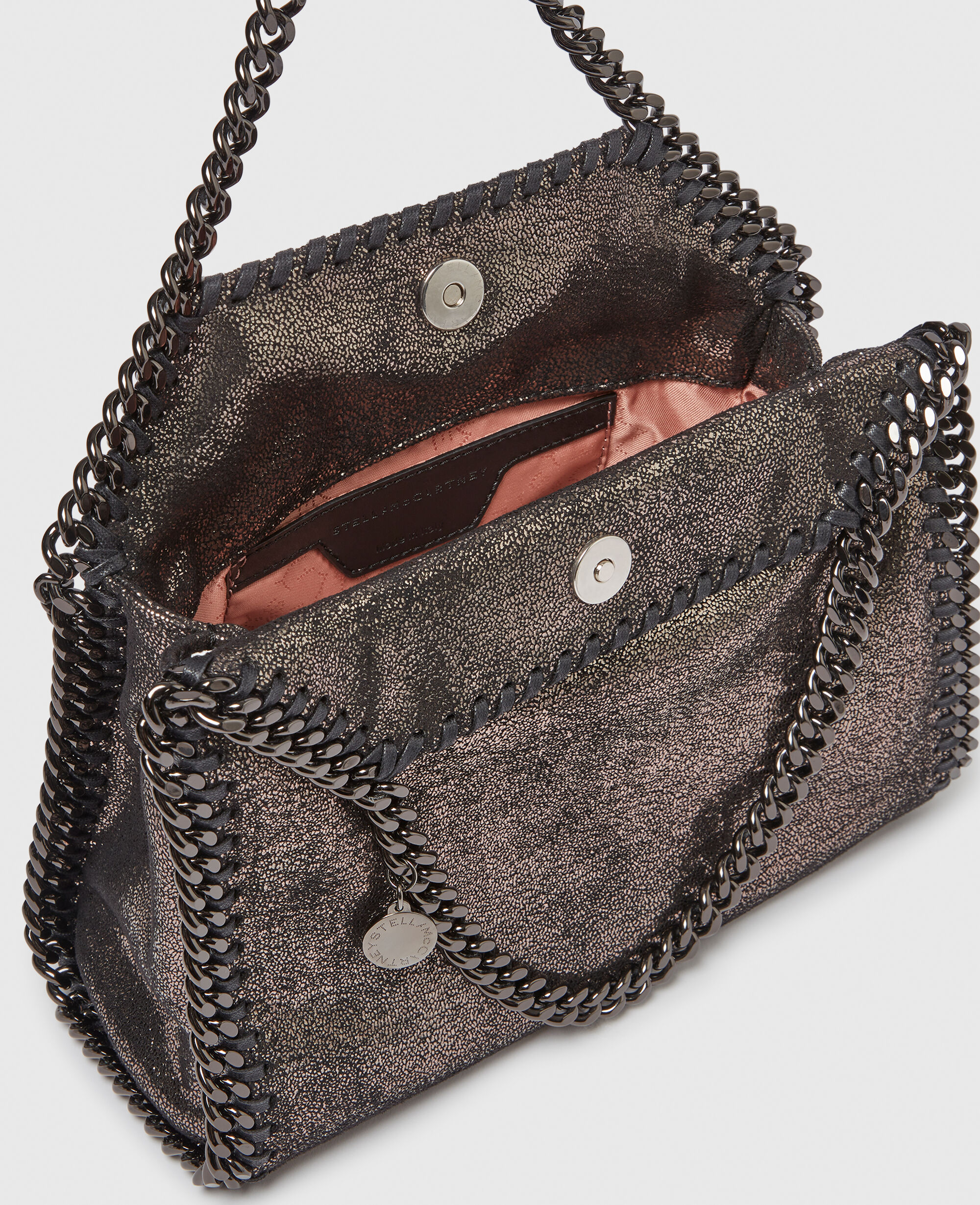 Stella mccartney metallic bag sale