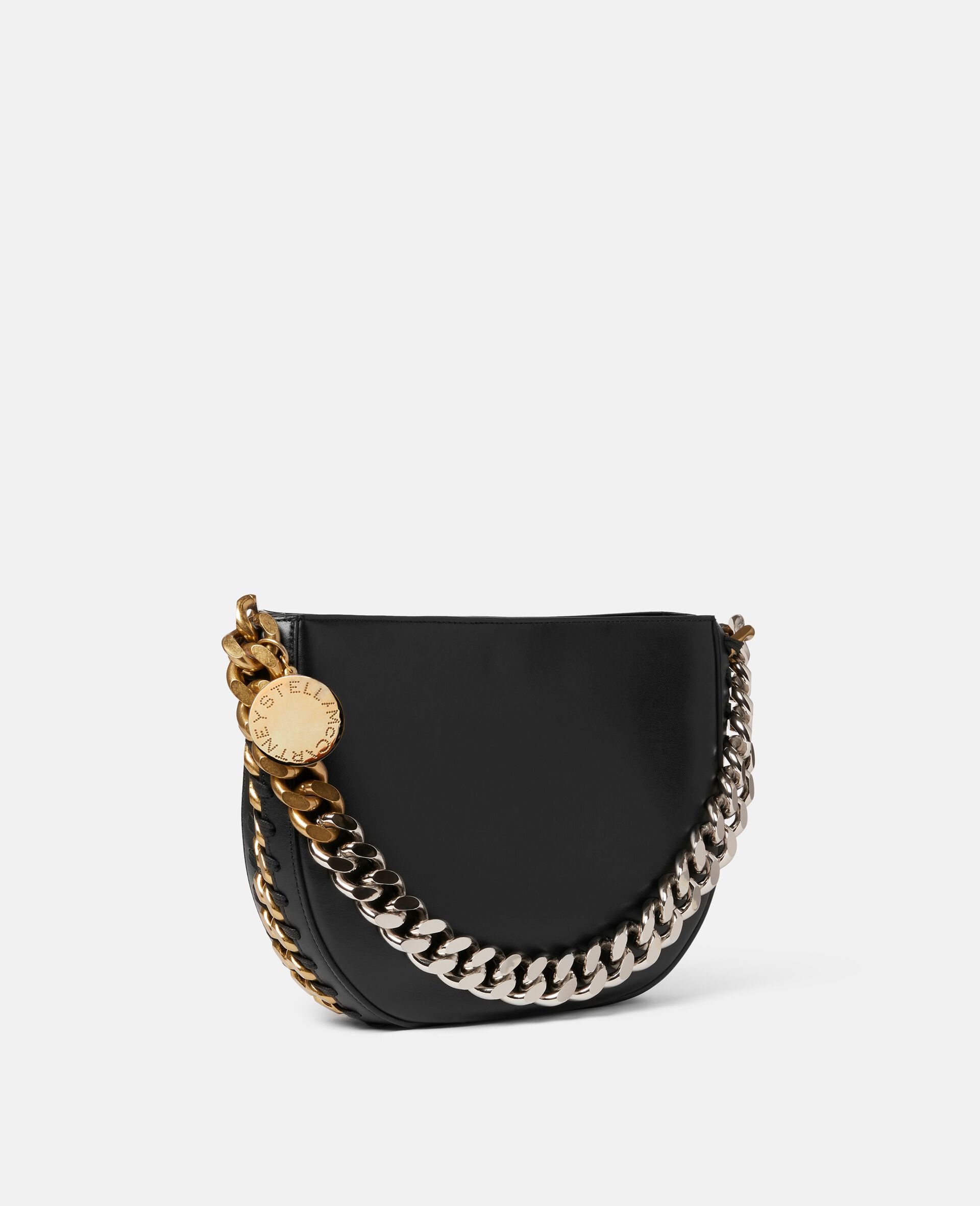 Frayme Medium Shoulder Bag-Black-large image number 1