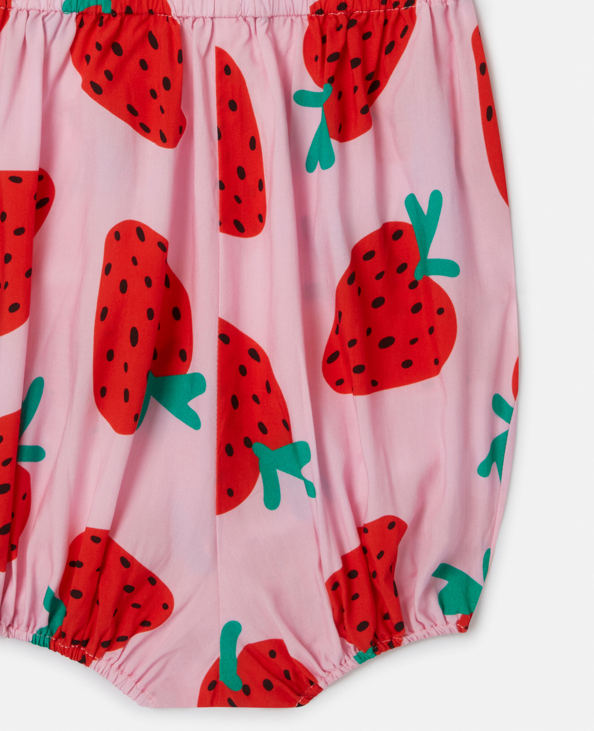 Strawberry Print Romper-Pink-large Strawberry Print Romper-Pink-large image number 3