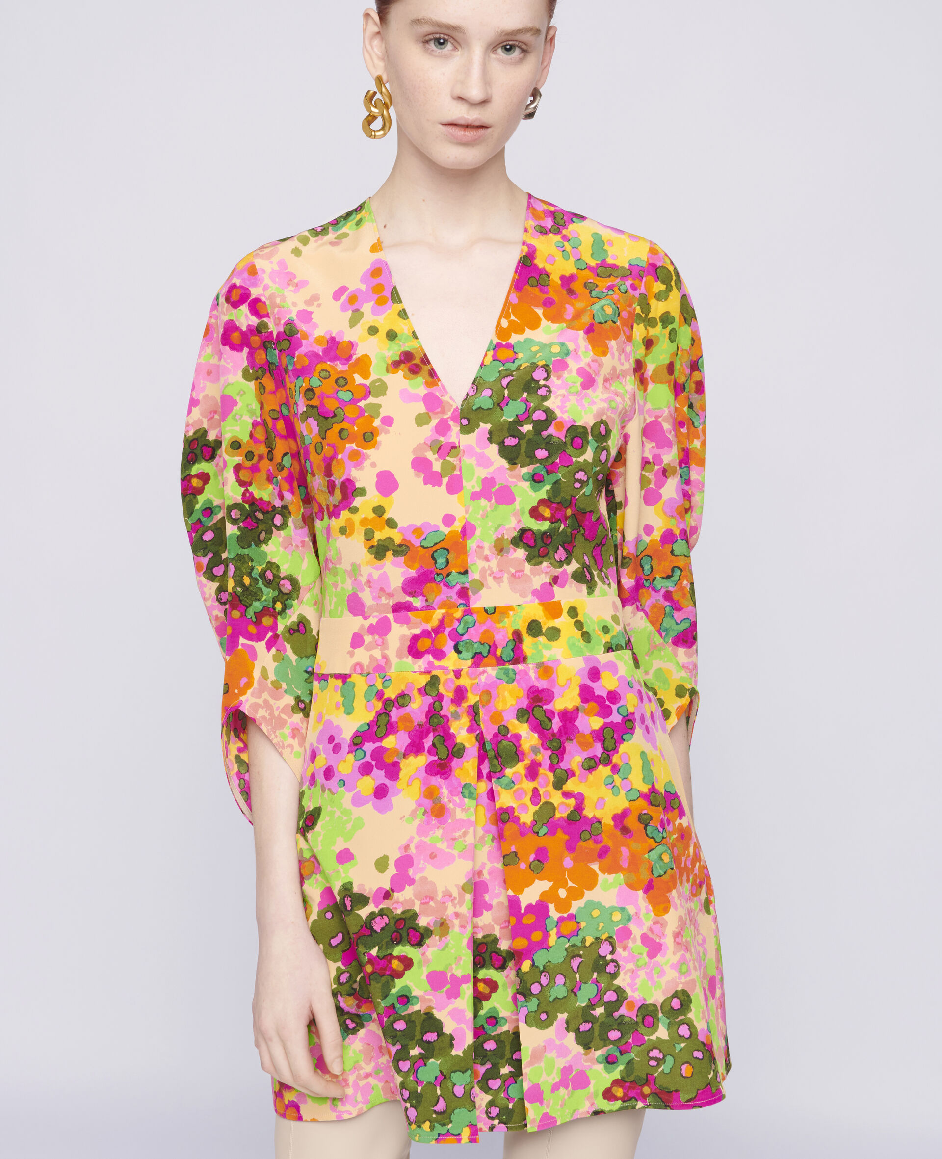 Maddison Mini Dress-Multicolour-large image number 3