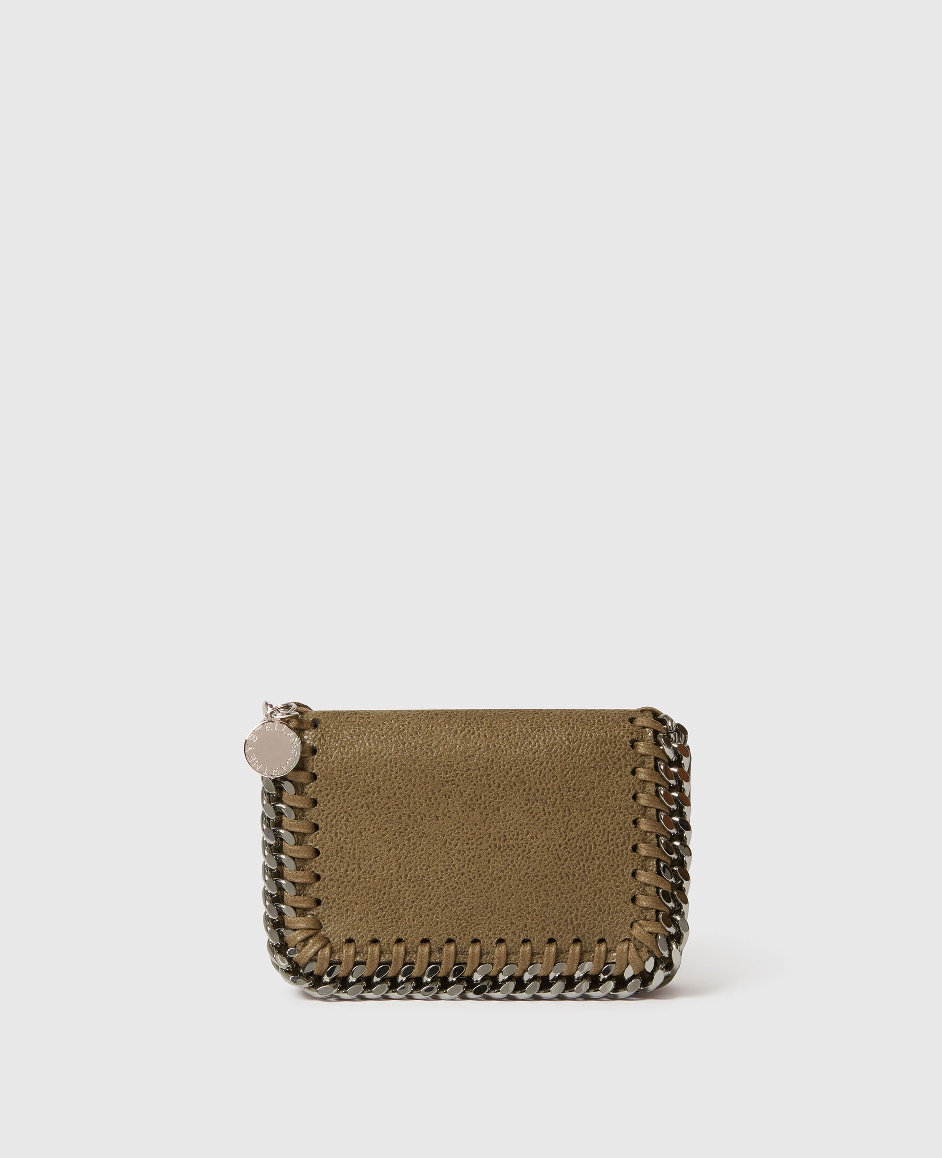 Falabella Small Flap Wallet-Green-medium
