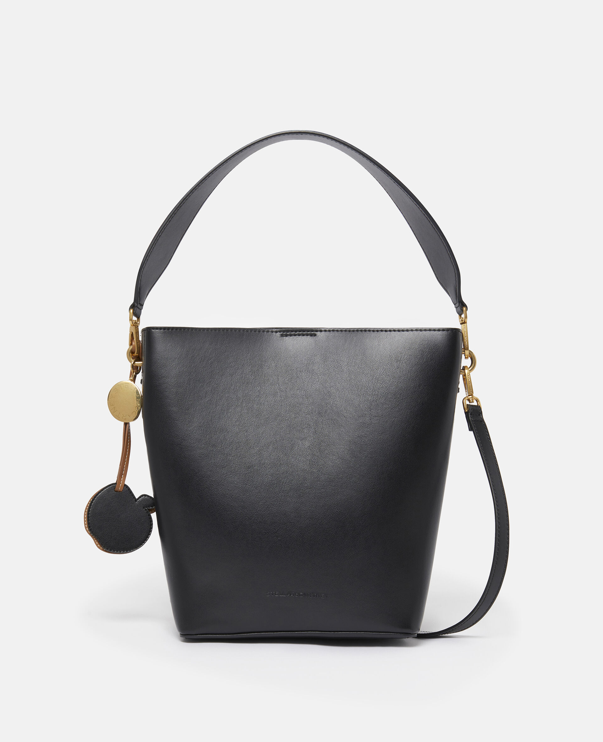 Frayme Bucket Tote Bag-Black-large image number 0