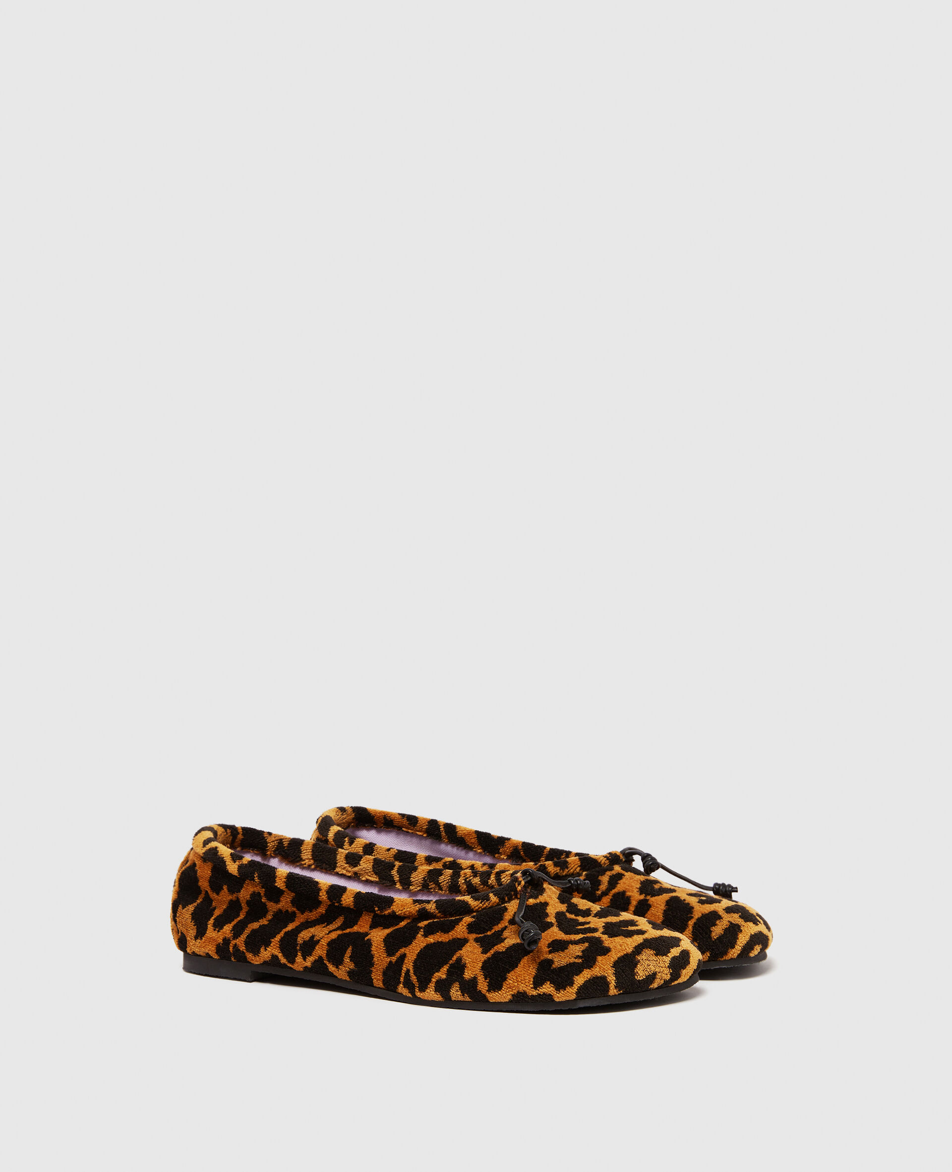 Ryder Leopard Ballet Flats-Brown-large image number 1