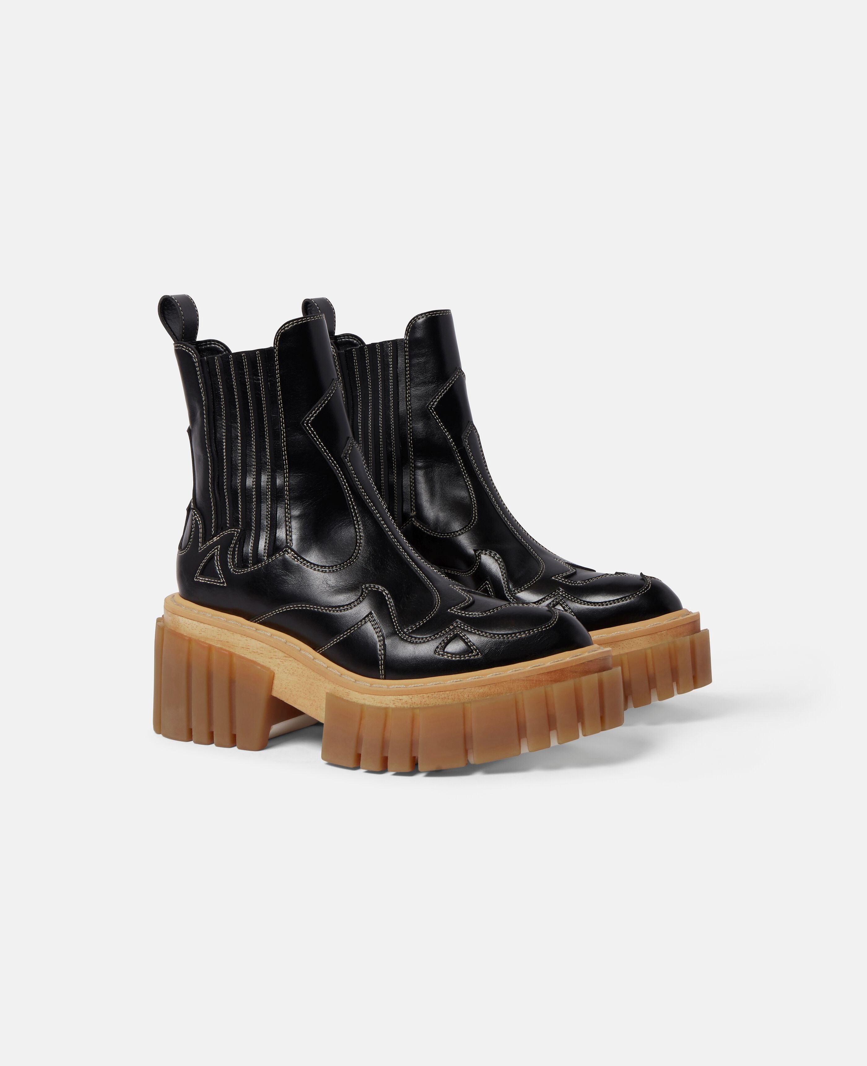 Women ブラック エミリー ブーツ | Stella McCartney JP