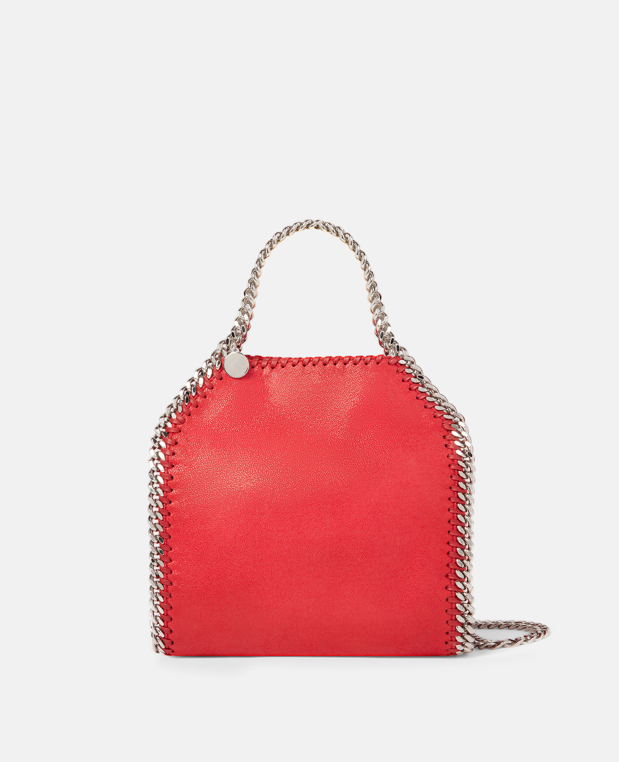 Women Lipstick Red Falabella Mini Tote Bag | Stella McCartney US