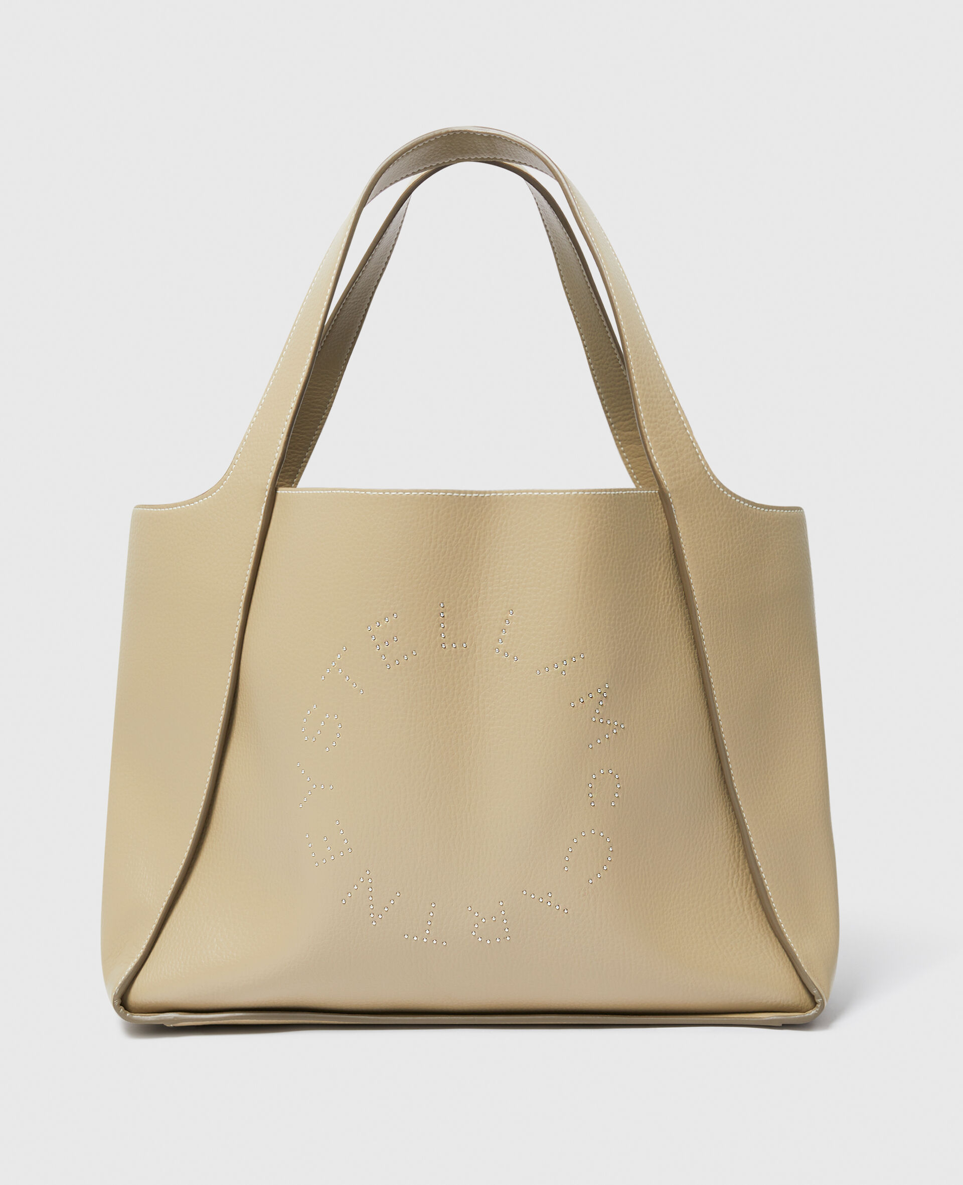 Logo Large Tote Bag-Green-medium