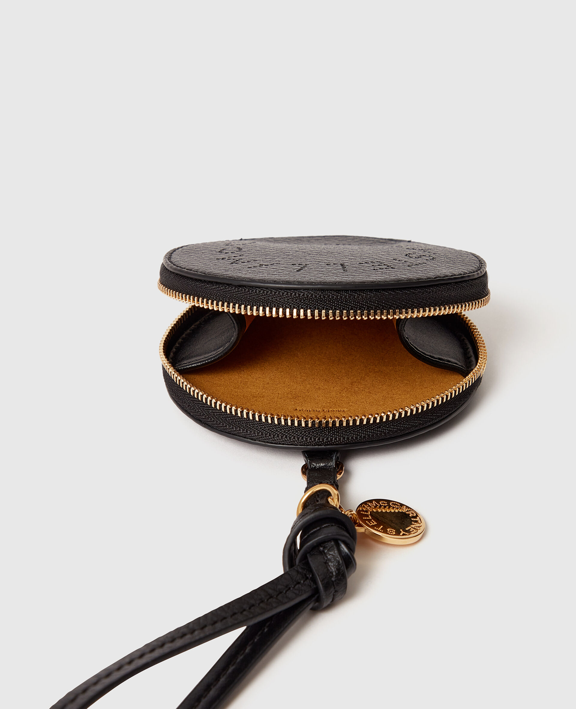 Logo Coin Purse Keyring-Black-large image number 2