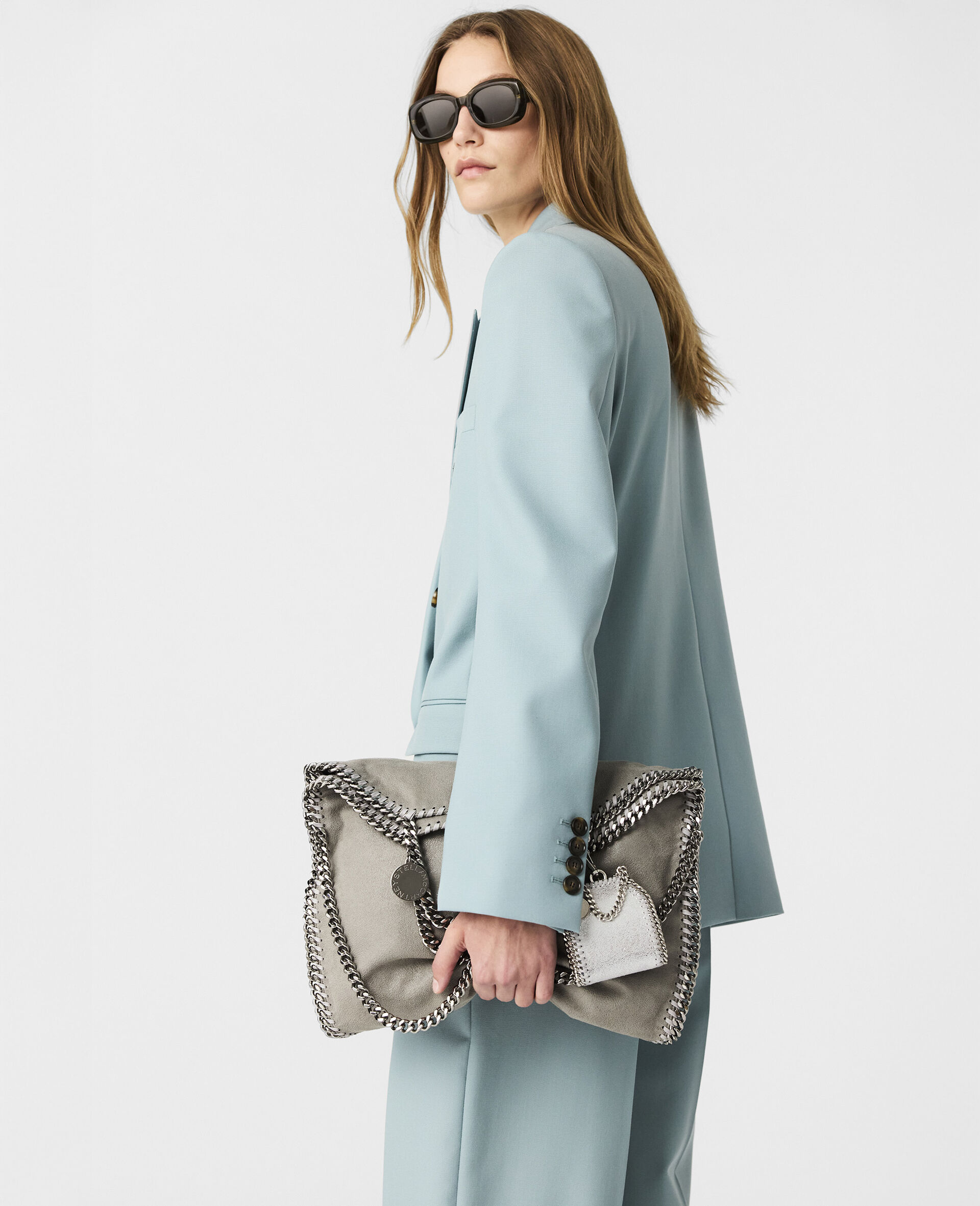 Zweireihiger Blazer-Blau-large image number 2