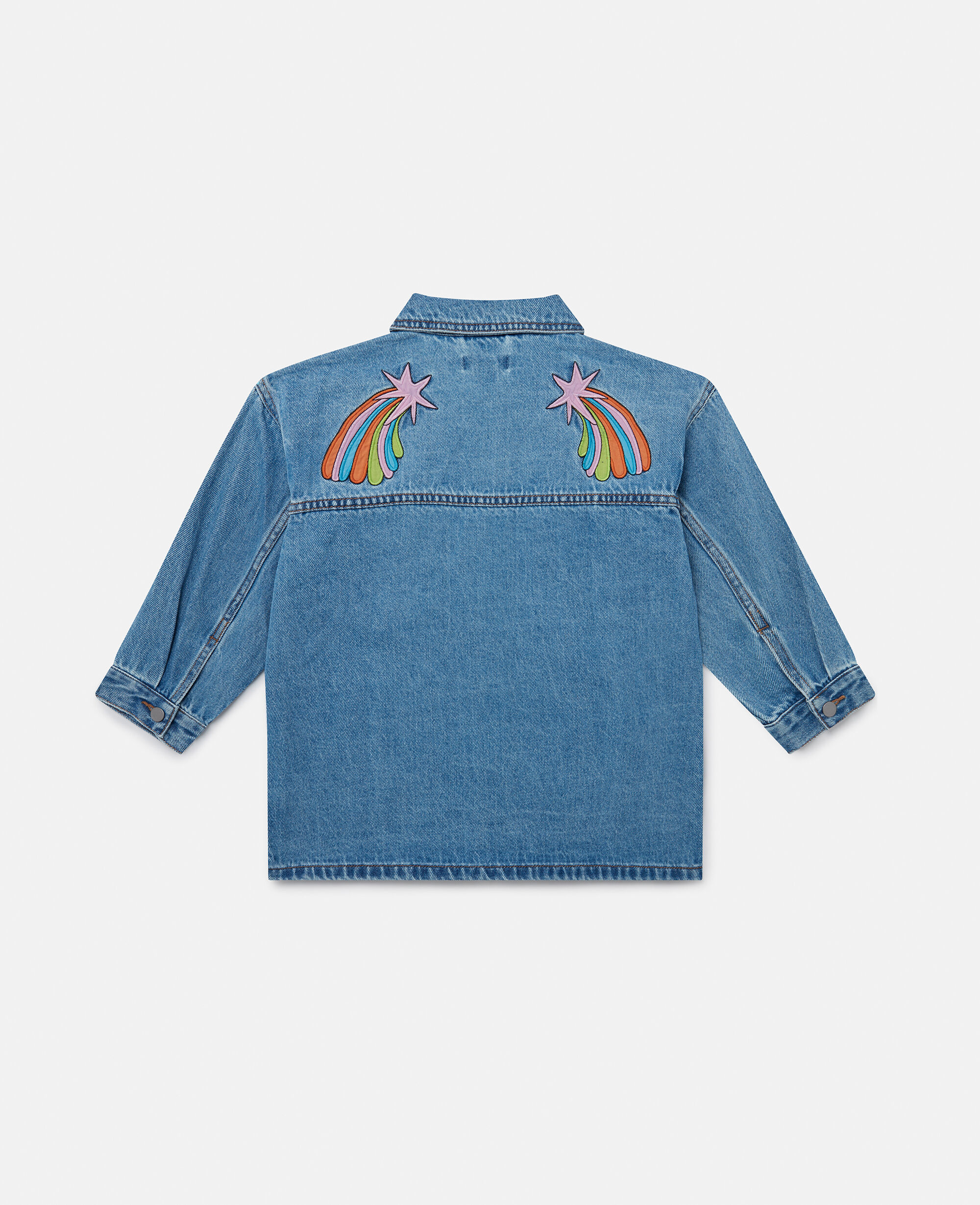 Stella McCartney Studded Blue Denim Shirt | Shopbop