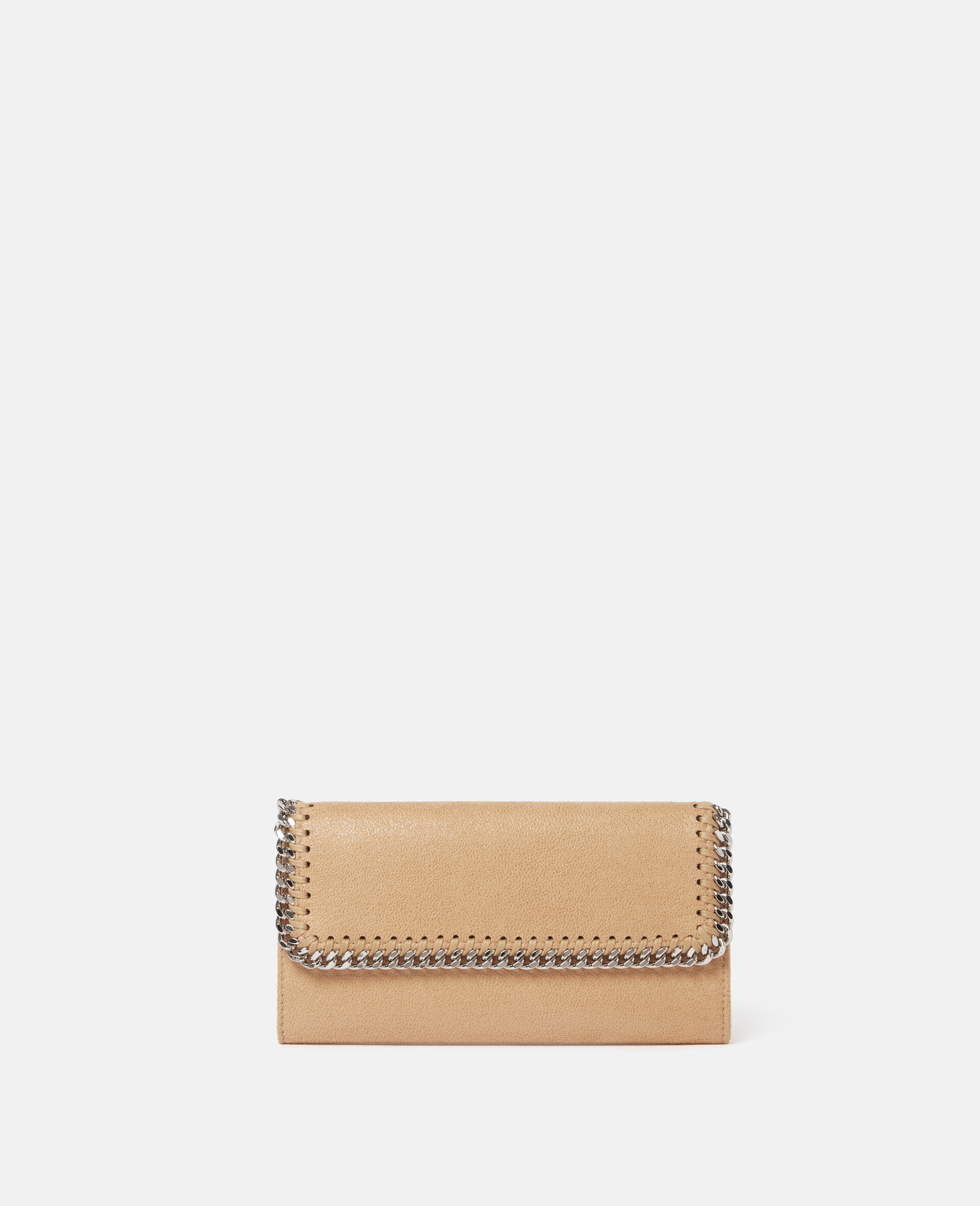 Falabella Flap Continental Wallet-Beige-large image number 0