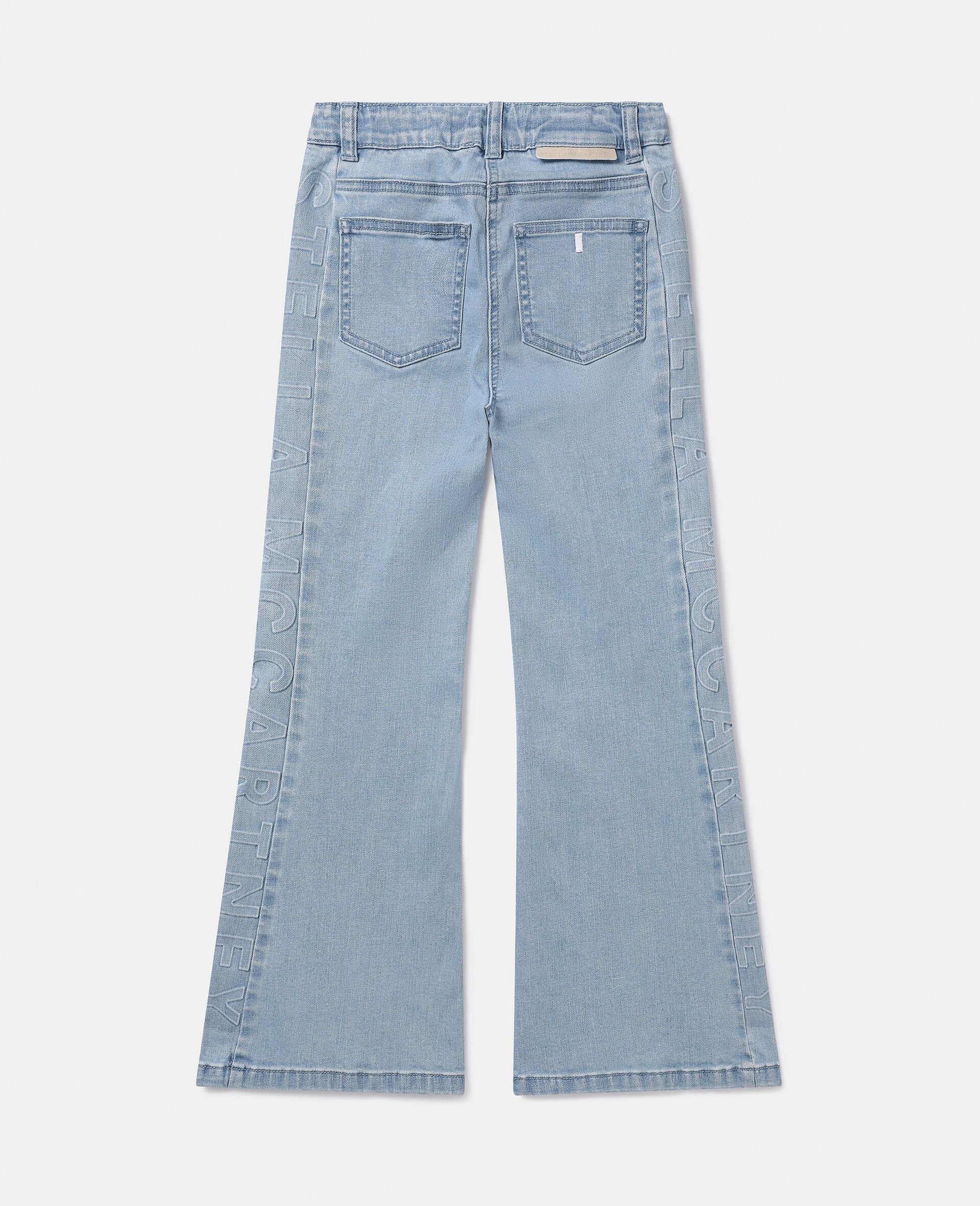 Wide Leg Jeans-Blue-large image number 2
