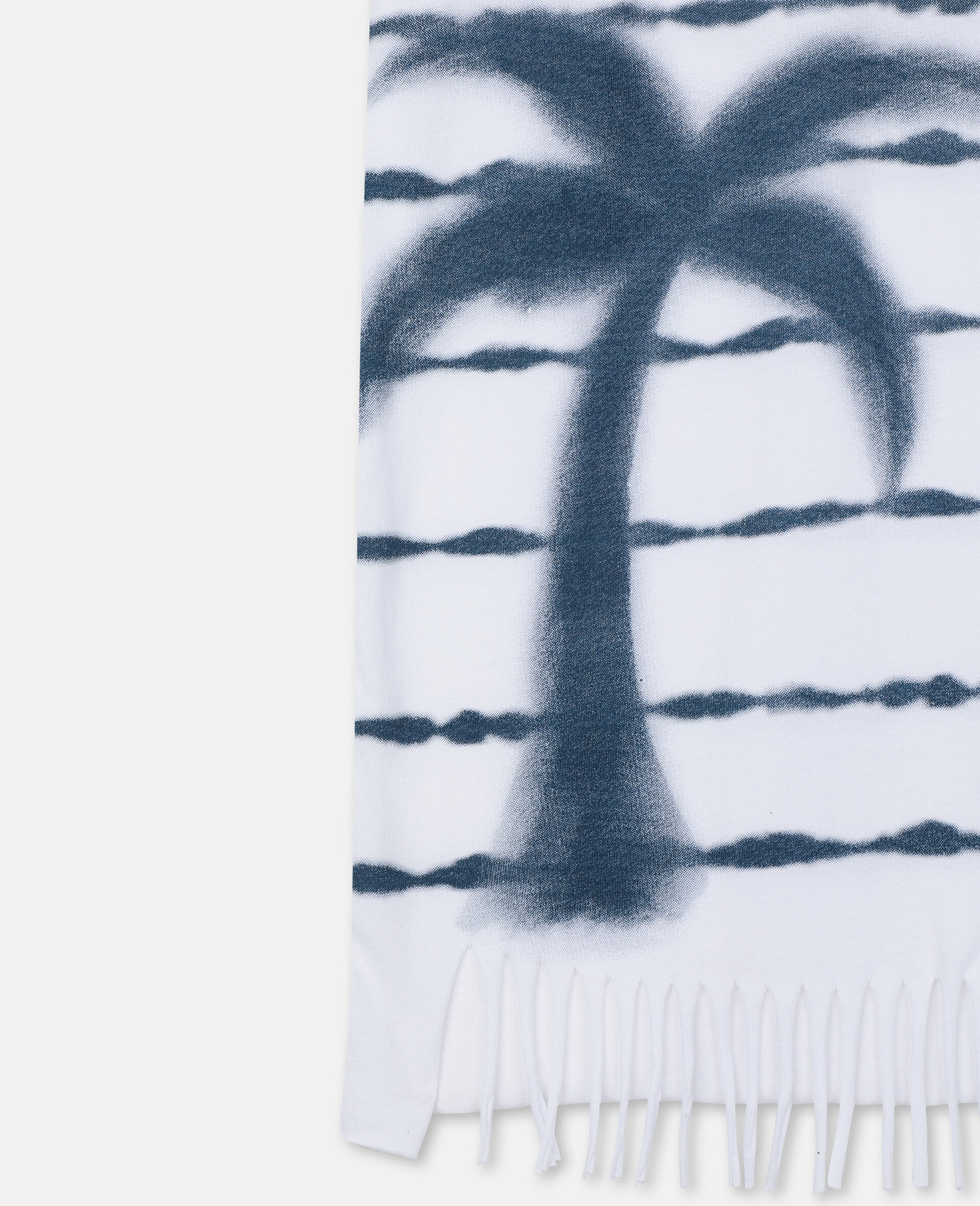 Palms Cotton Dress-White-large image number 2