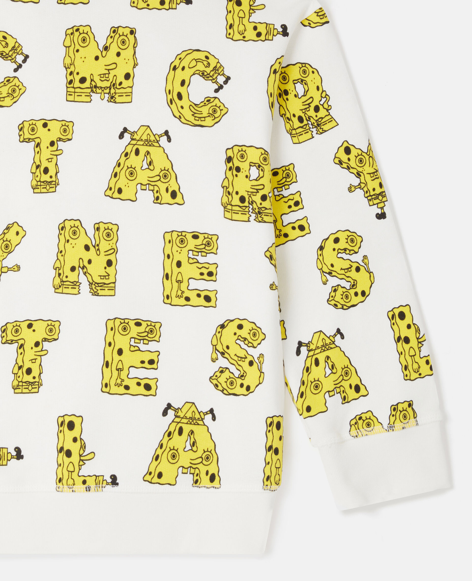 Sweat shirt graphique Bob l eponge-Cream-large image number 3