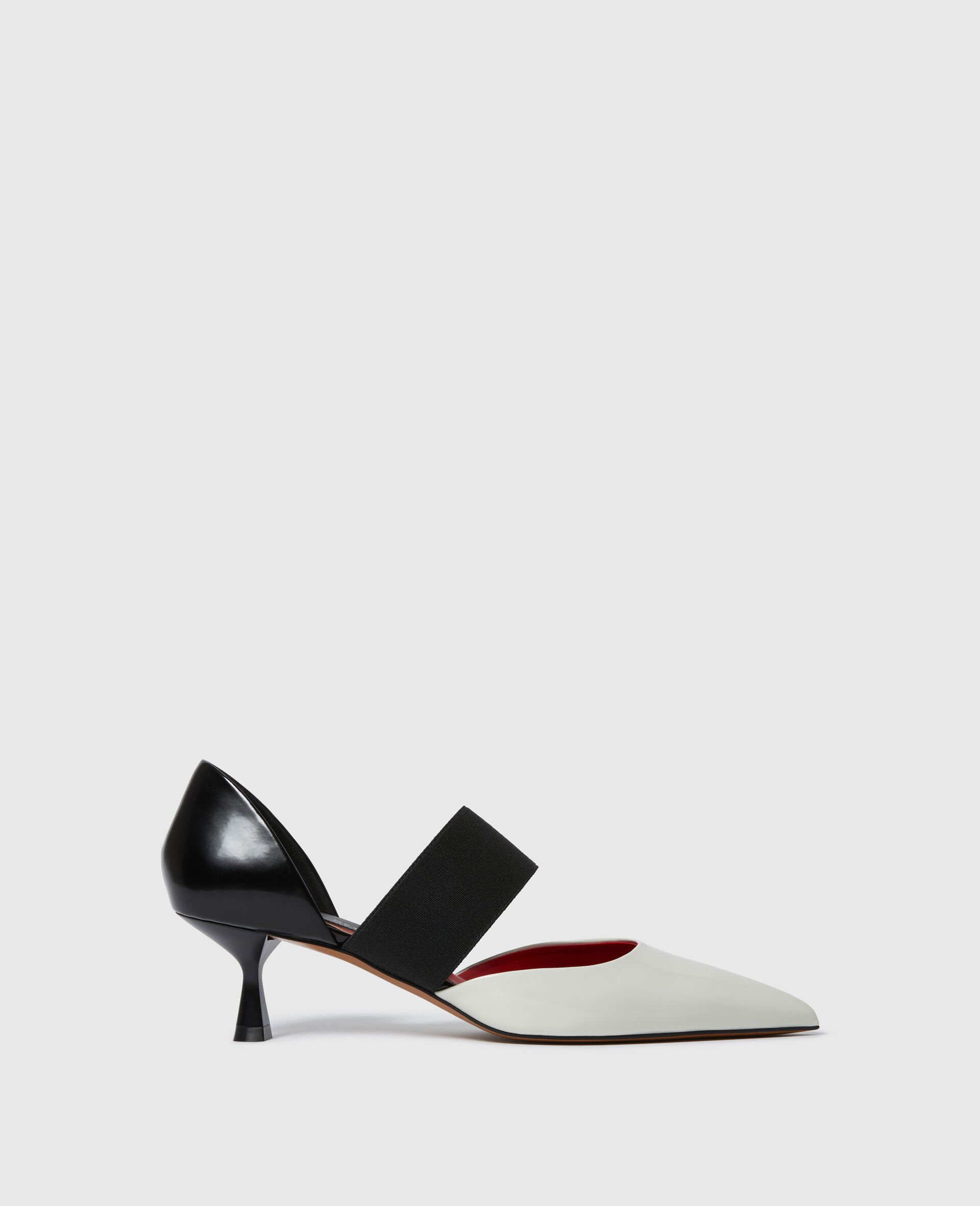 Elsa Strap Kitten Heels-White-medium