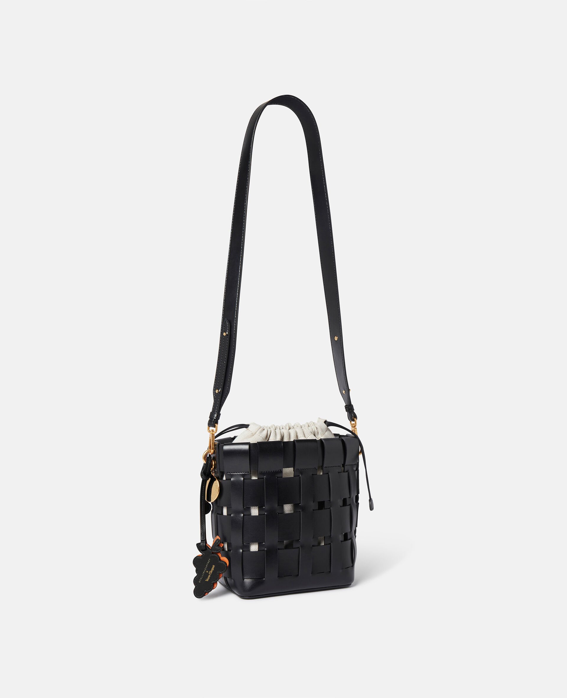 Frayme Veuve Clicquot Bucket Bag-Black-large image number 1