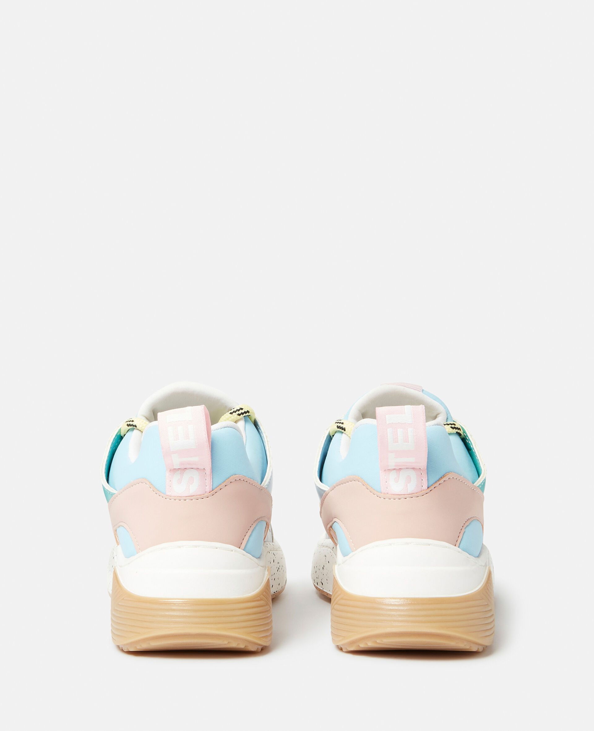 Colourblock Lace-Up Trainers-Multicolour-large image number 2