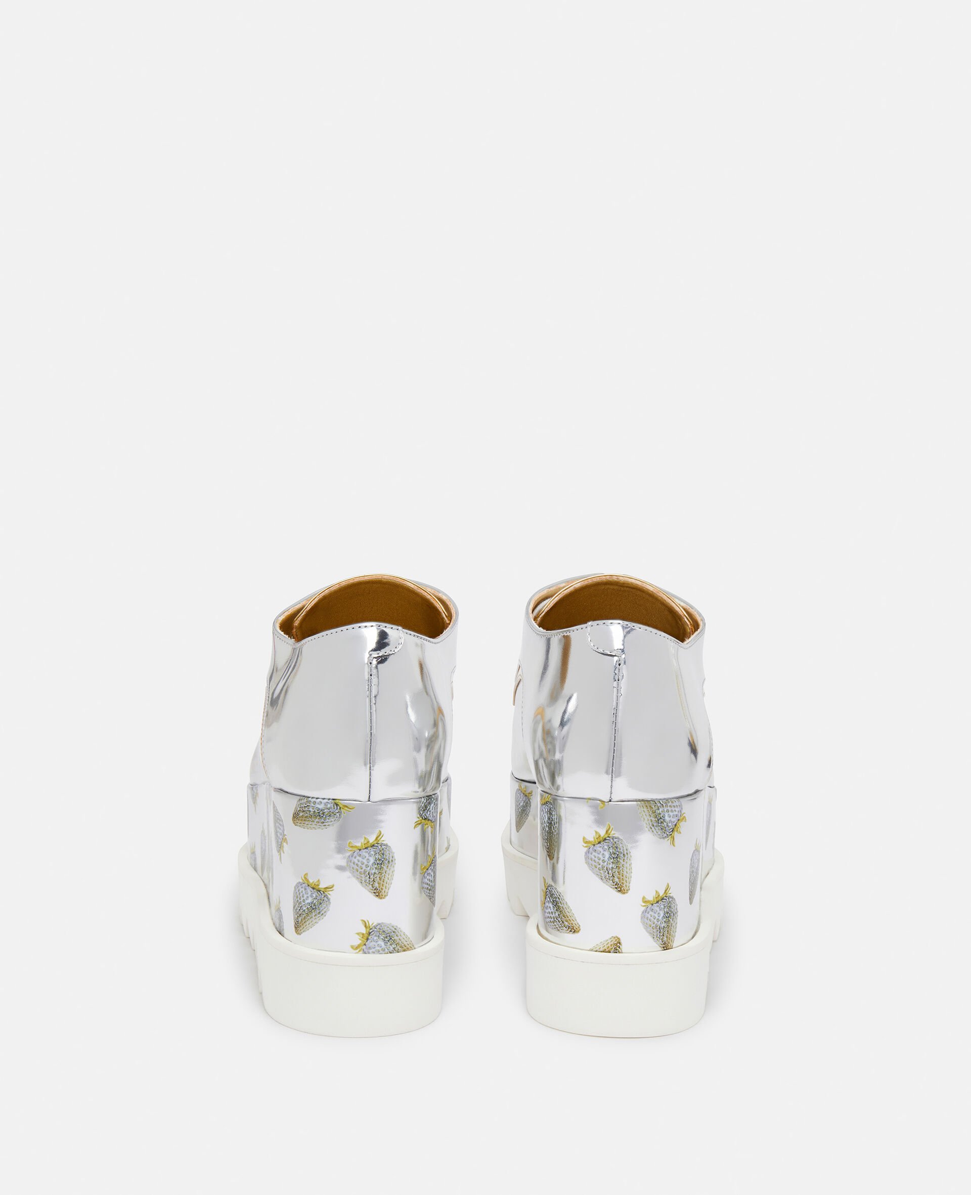 Elyse Strawberry-Print Metallic Platform Shoes-Multicoloured-large Elyse Strawberry-Print Metallic Platform Shoes-Multicoloured-large image number 2