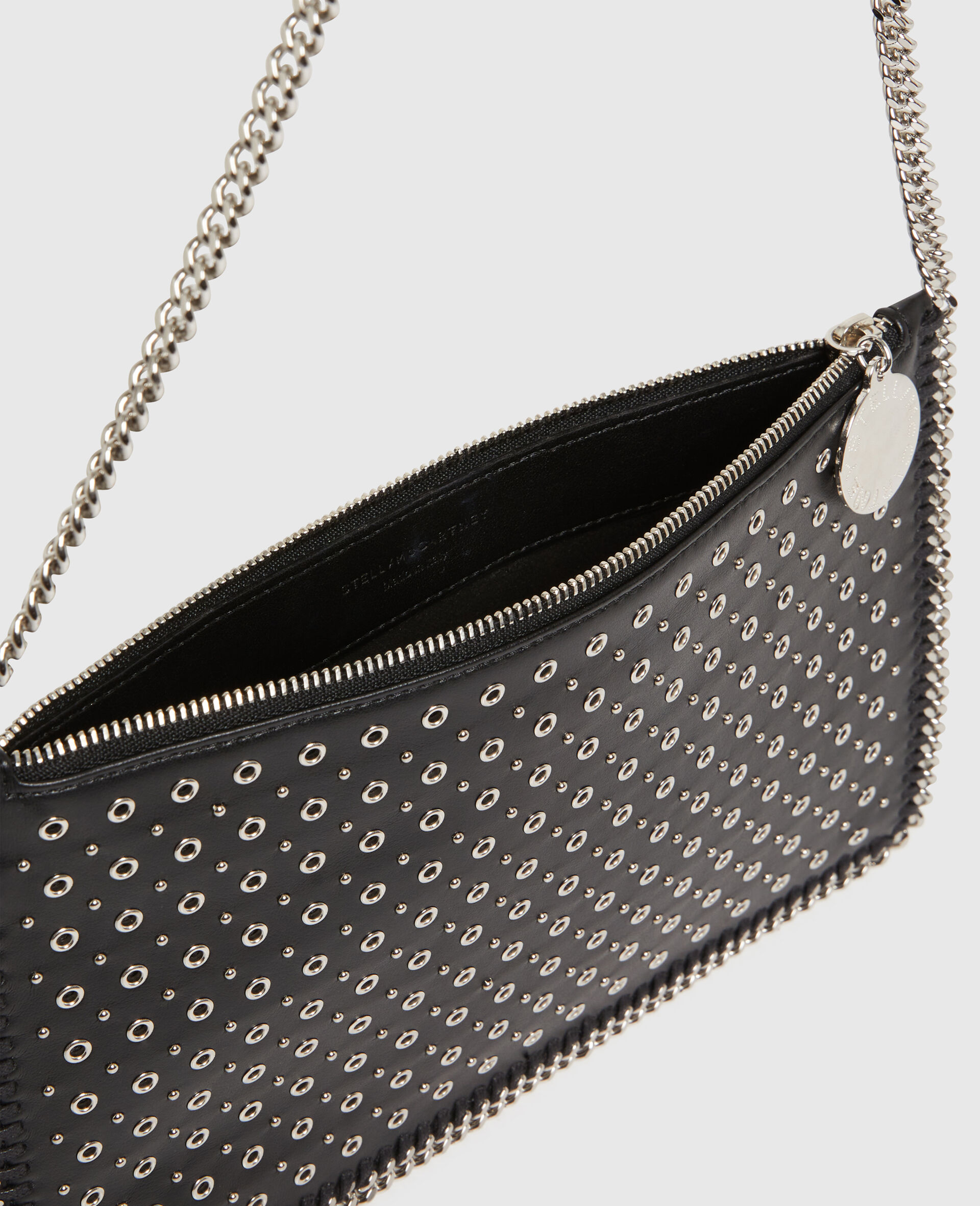 Falabella Pochette Shoulder Bag-Black-large image number 4