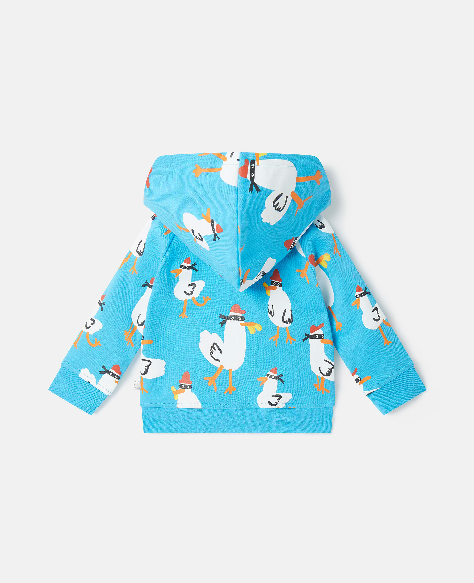 Seagull Bandit Zip Hoodie-Blue-large image number 2