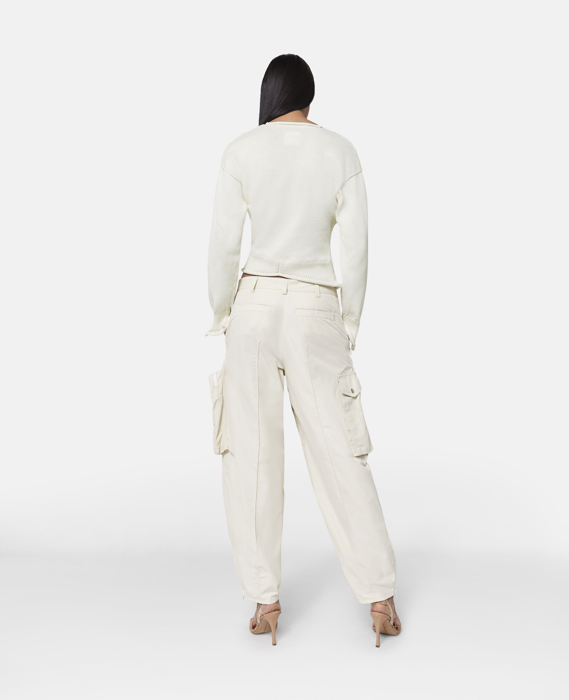 Pullover mit gehaekeltem Upset Kitty Aufnaeher-Rose-large image number 3