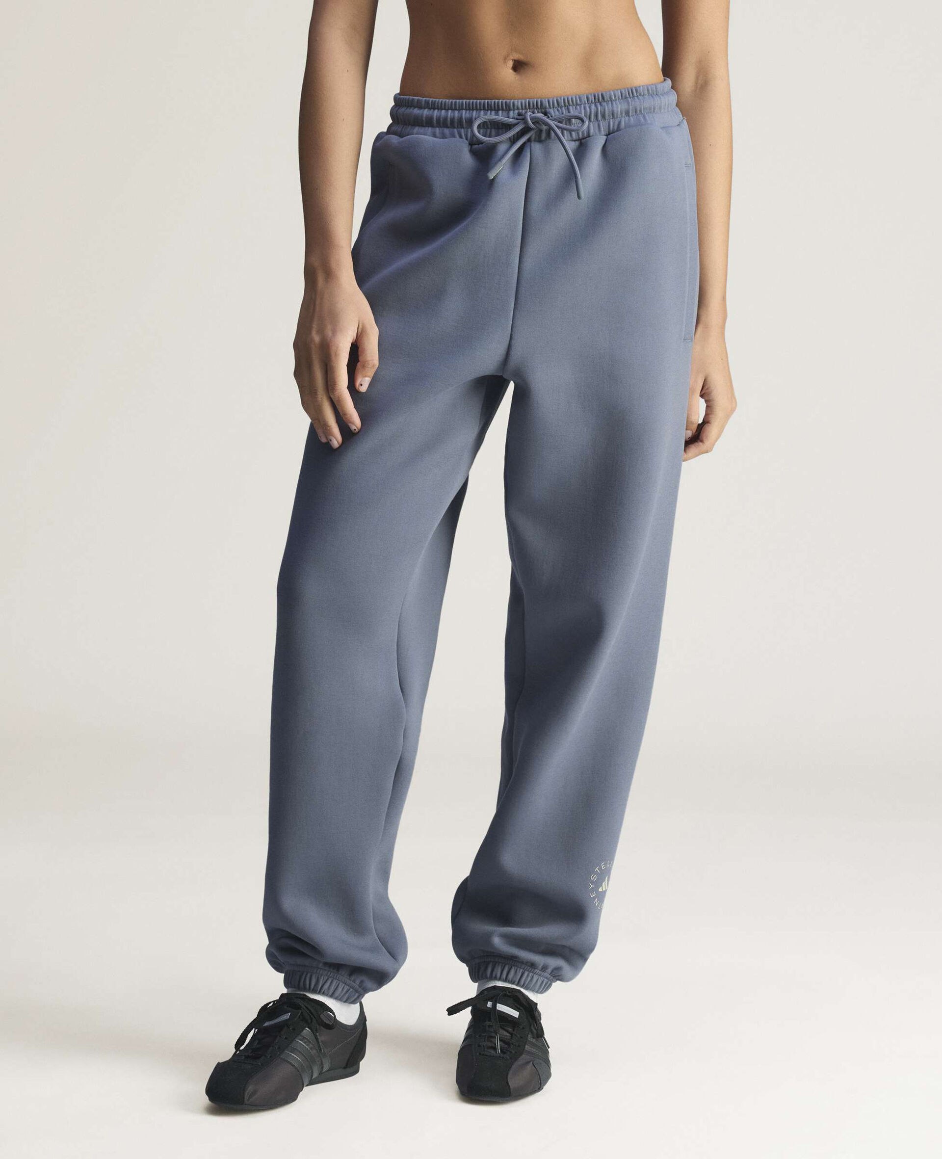 Logo Straight-Leg Joggers-Black-large image number 4