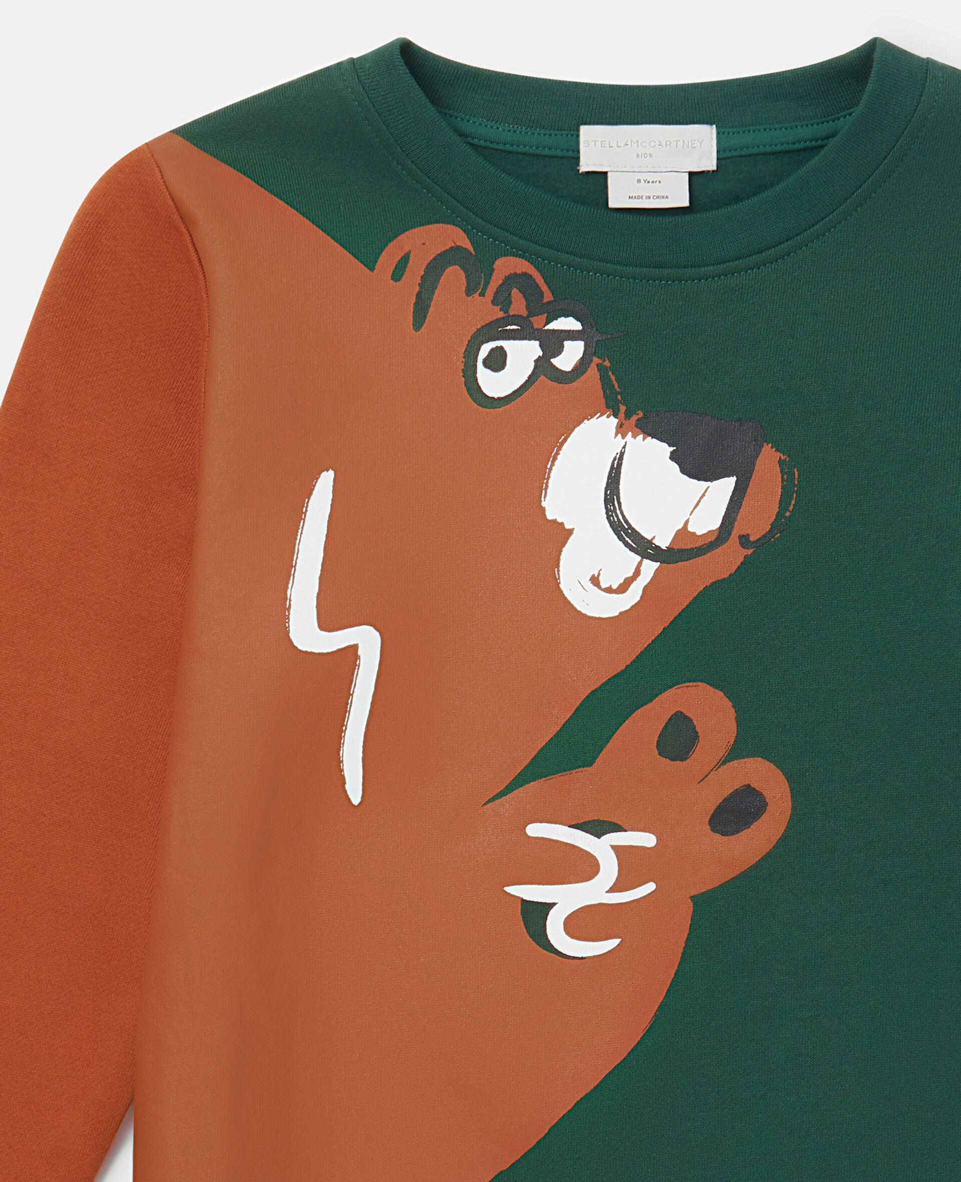 Grizzly Bear Sweatshirt-Green-large image number 1