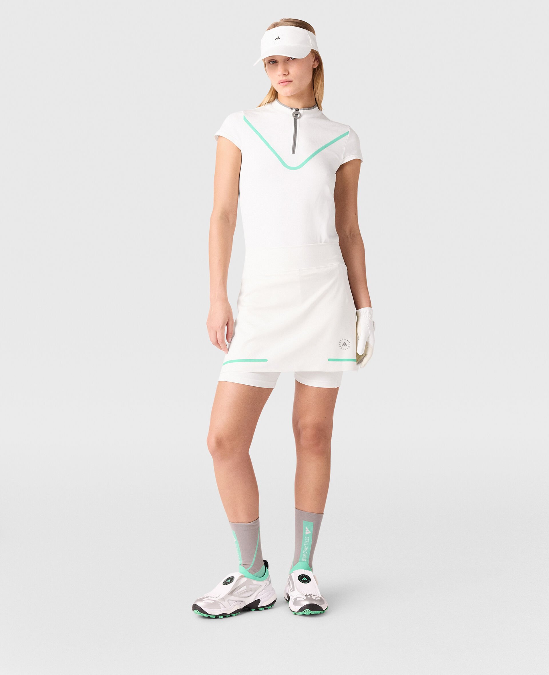 TrueNature Golf Skort-White-large image number 4