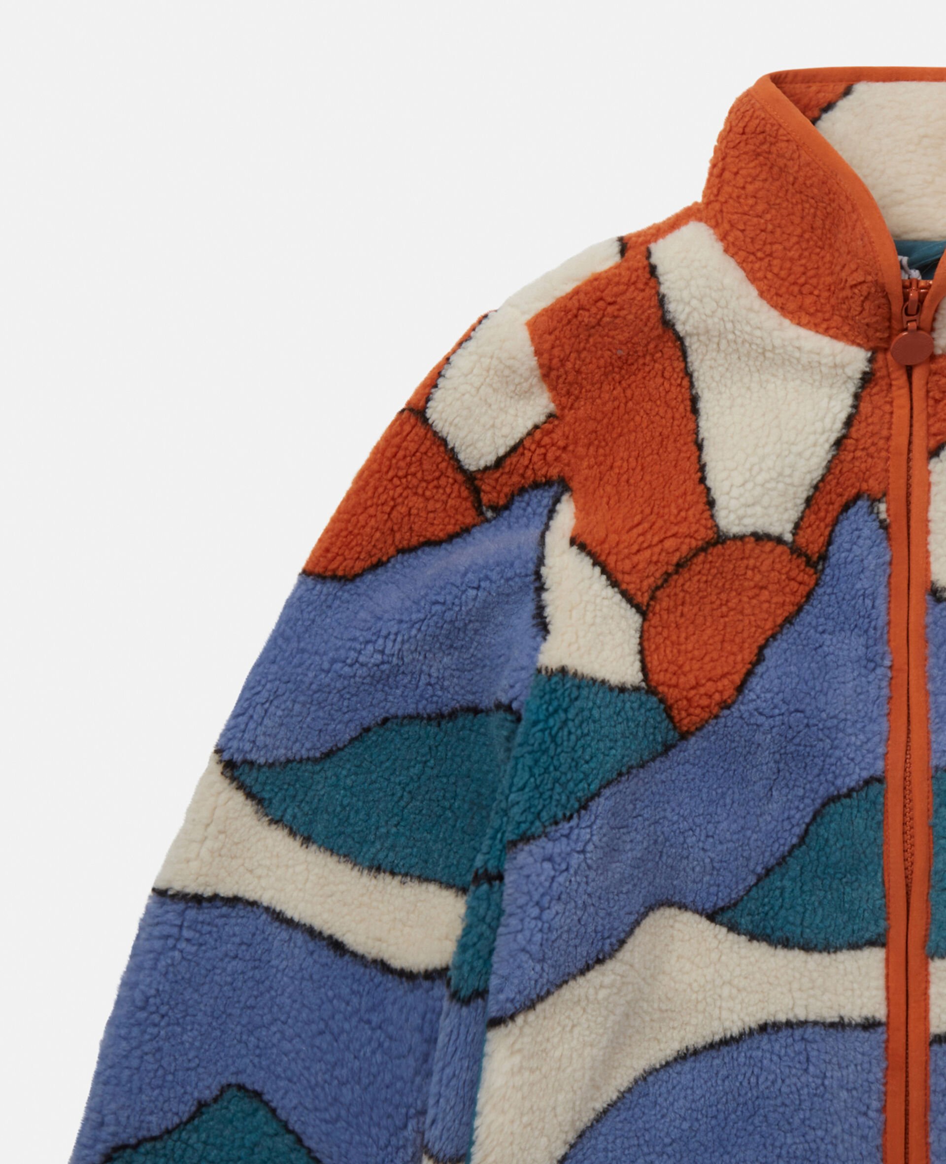 Fleecejacke mit Sonnenaufgang-Bunt-large Fleecejacke mit Sonnenaufgang-Bunt-large image number 2