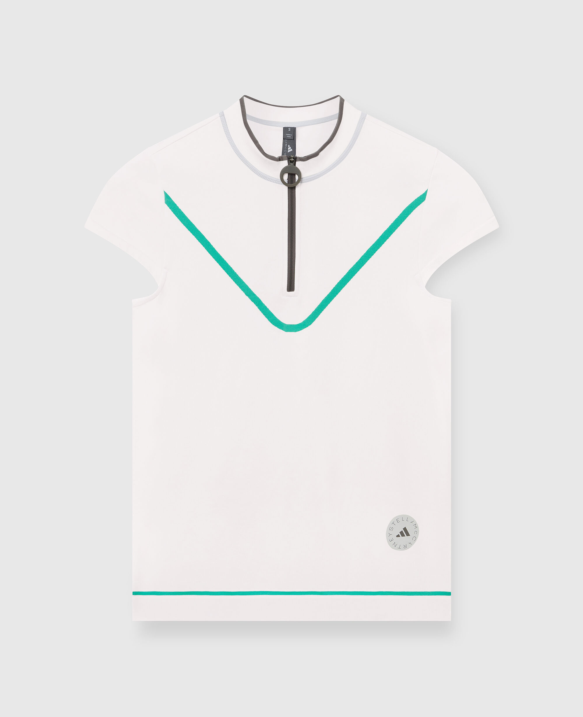 Women White TrueNature Golf Polo Shirt | Stella McCartney QA