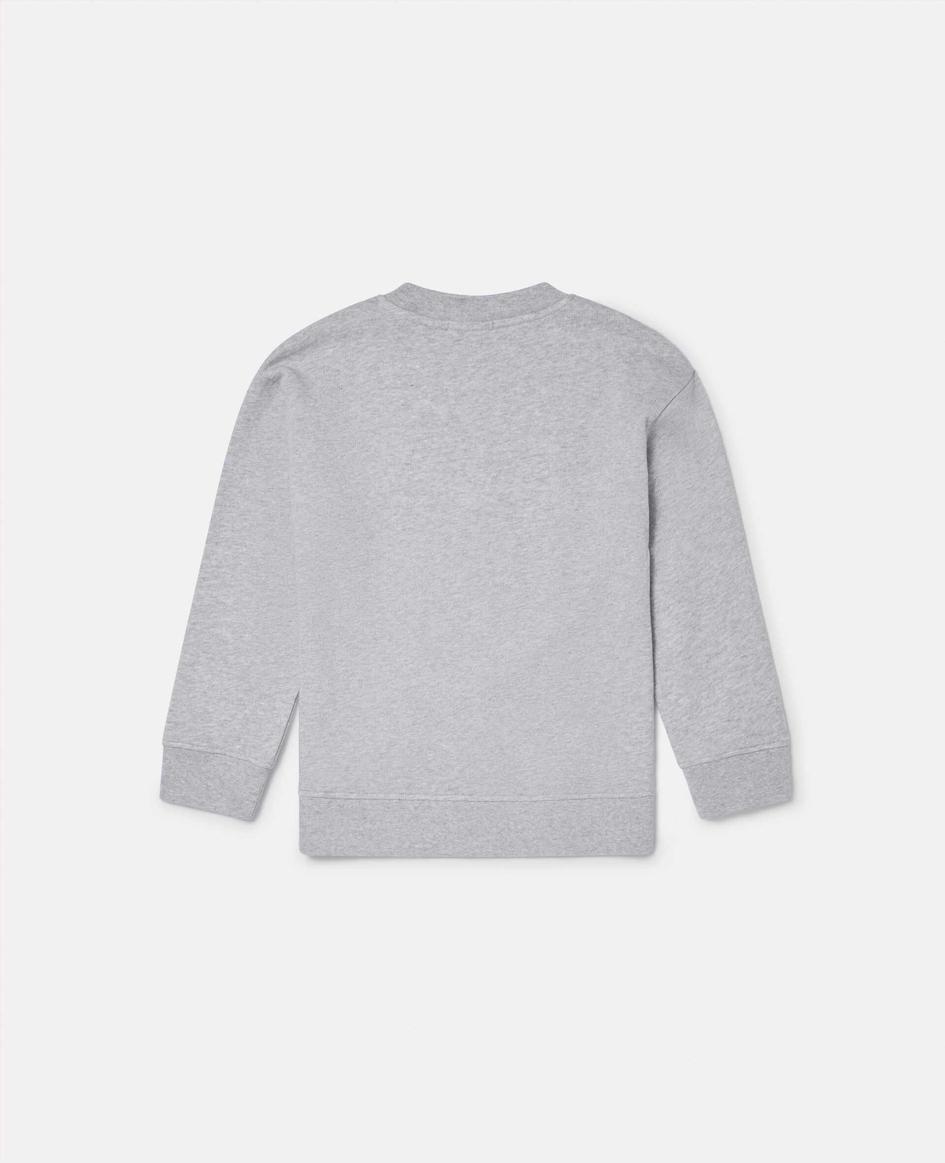 Logo Disc Sweatshirt-Grey-large image number 2