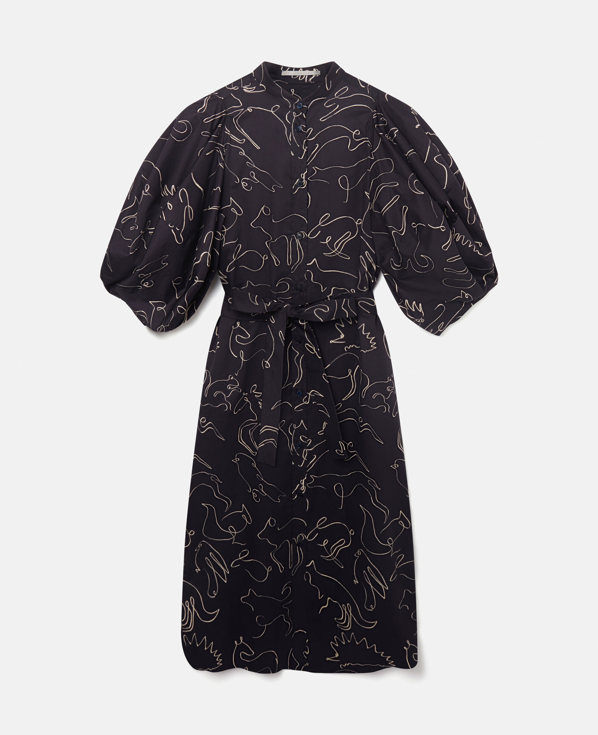 Stella mccartney navy dress hot sale