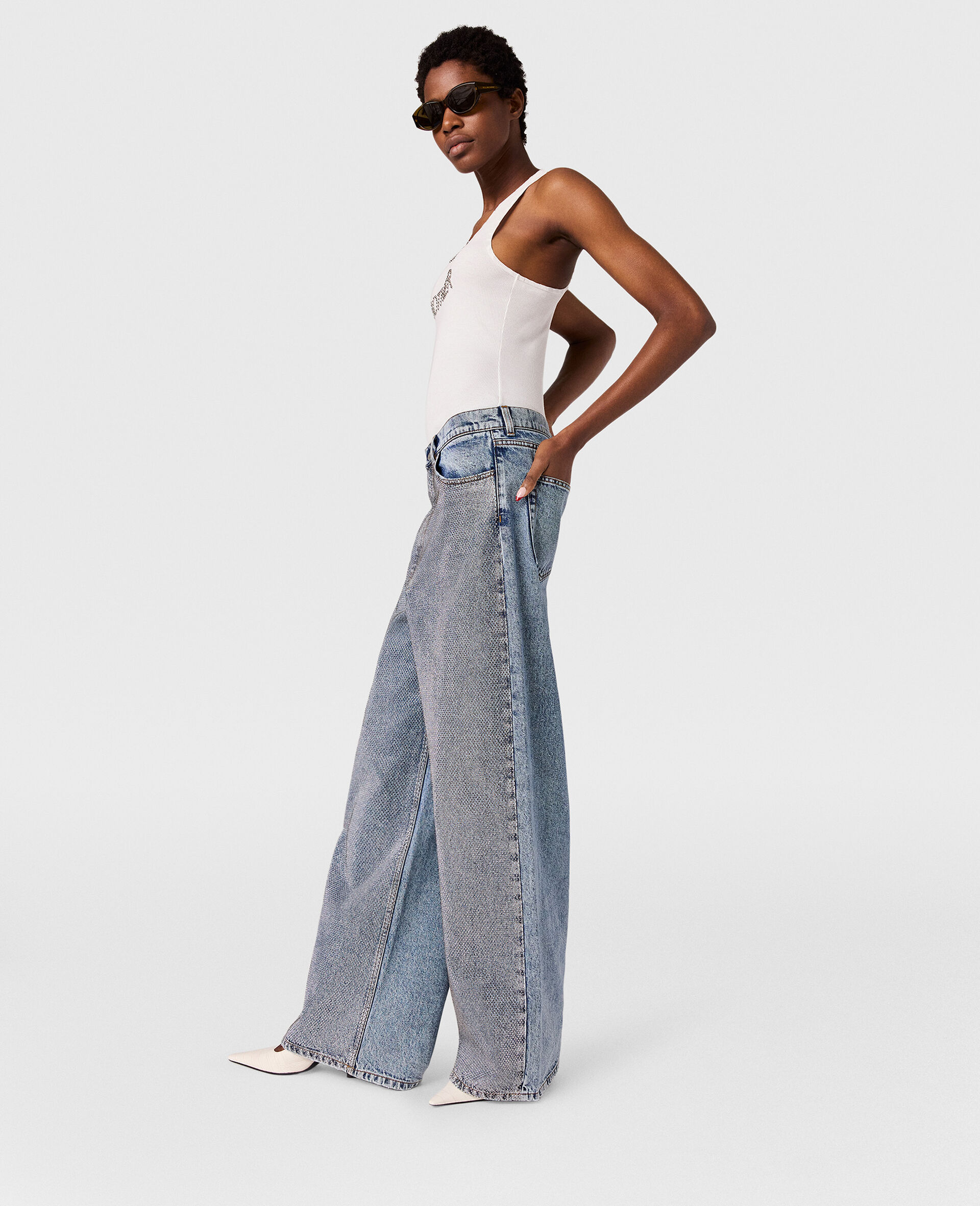 Debardeur cloute Mother-Blanc-large image number 2