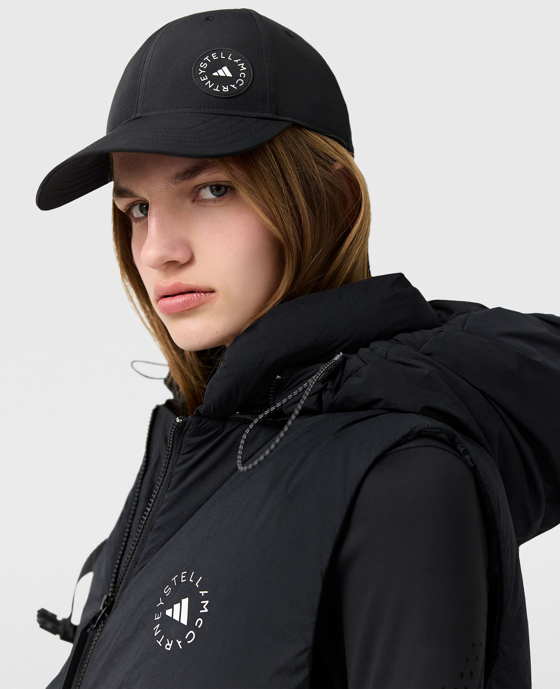 Gilet a capuche matelasse TrueNature-Noir-large image number 2