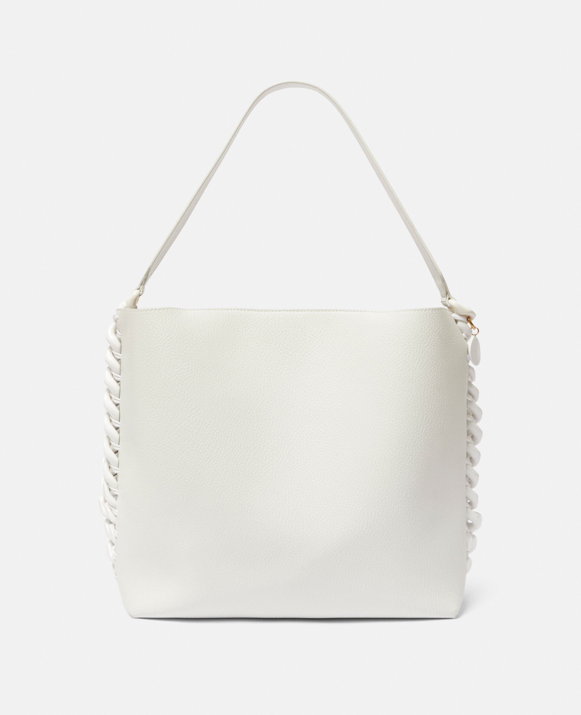 Frayme Grainy Alter Mat Tote Bag-White-large image number 3