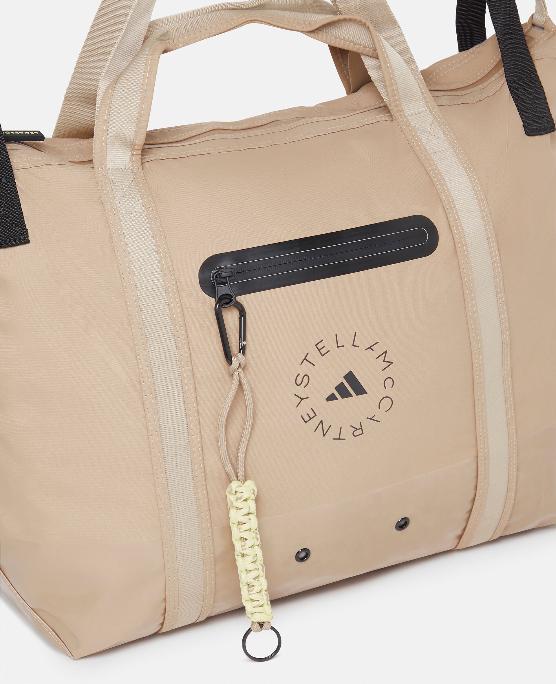 Logo Tote Bag-Beige-large image number 3