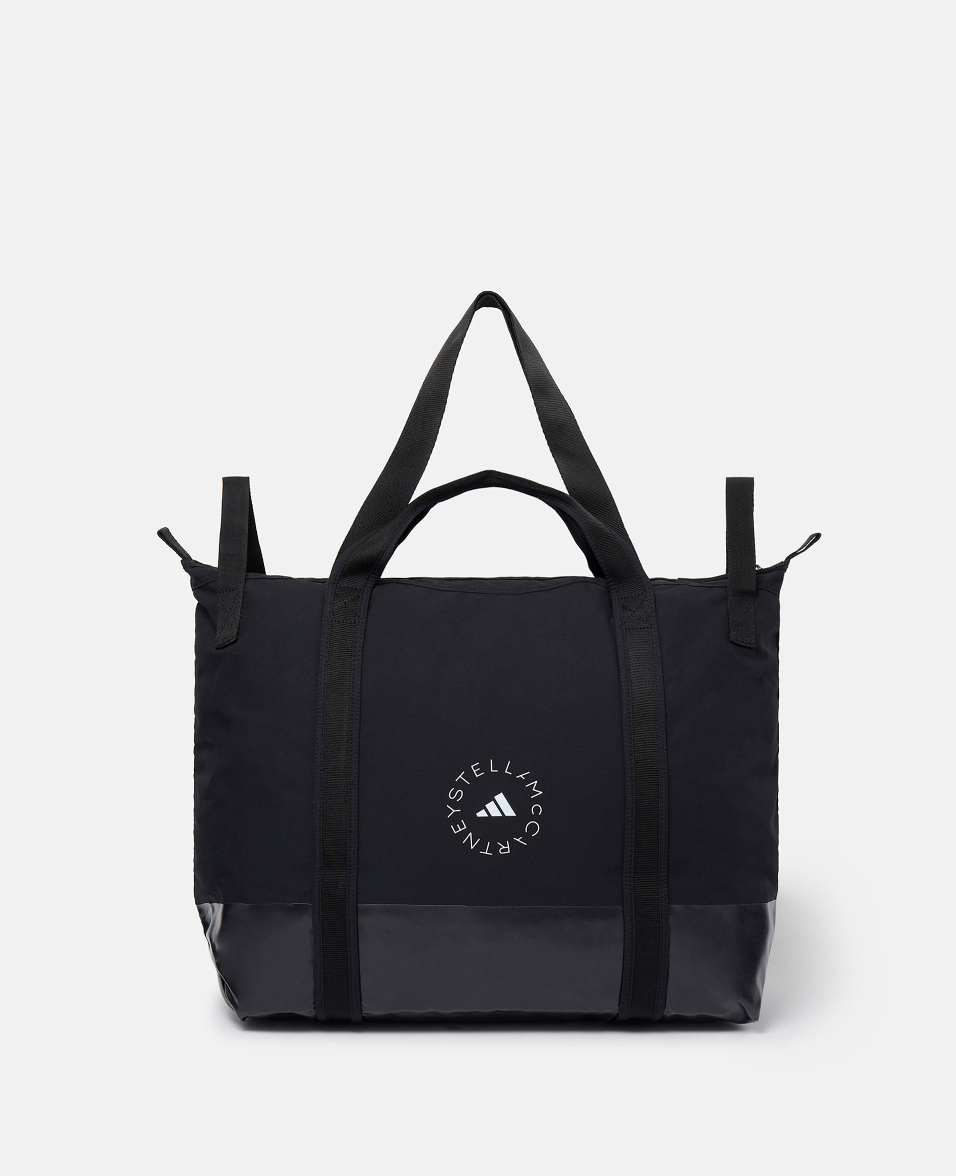 Adidas by Stella McCartney Black Gunmetal Yoga Bag, Women's
