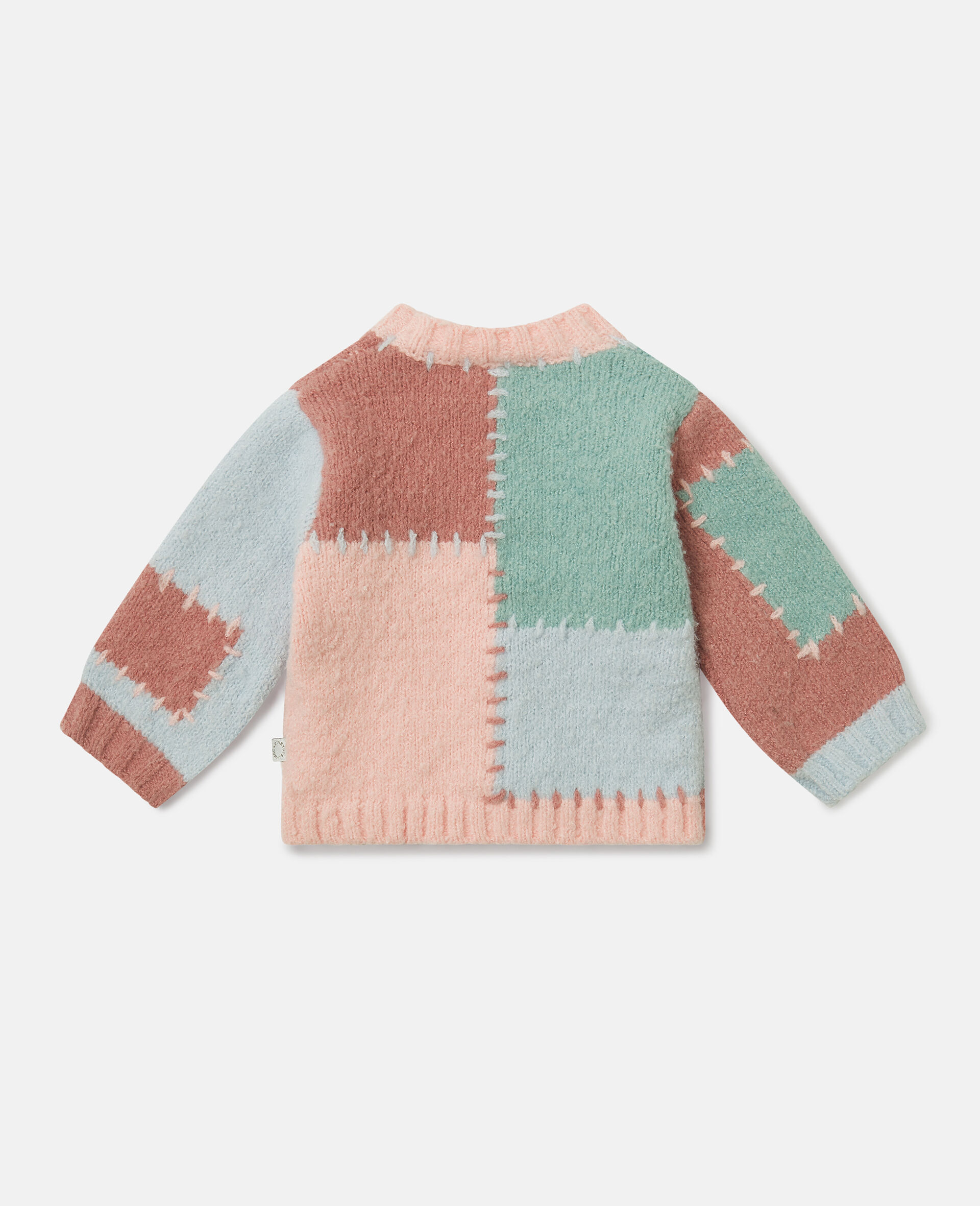 Graphic Embroidered Crewneck Jumper-Multicolour-large image number 2